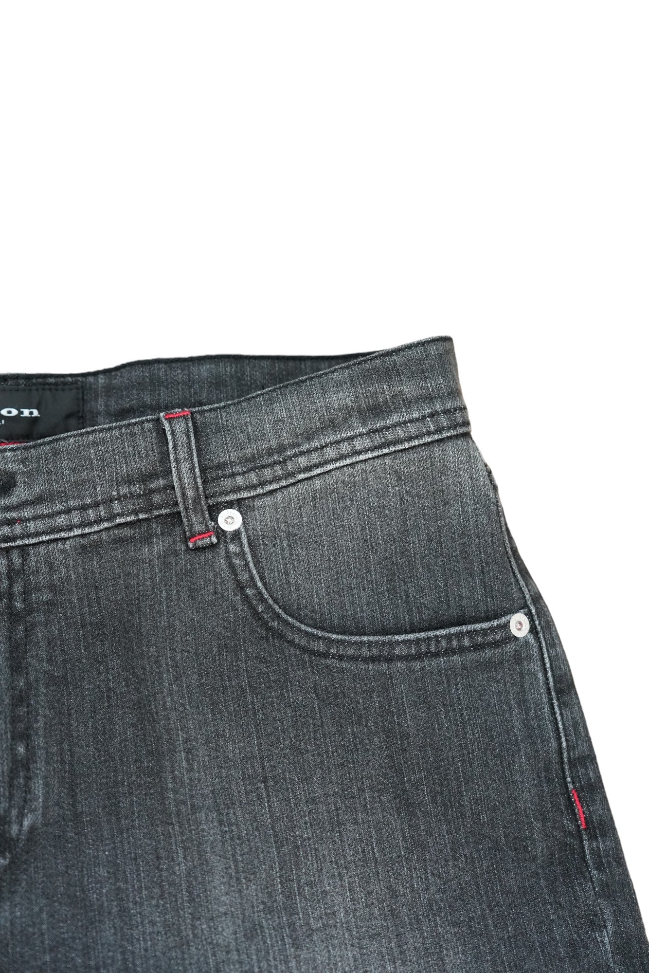 Kiton Jeans noir Japan denim