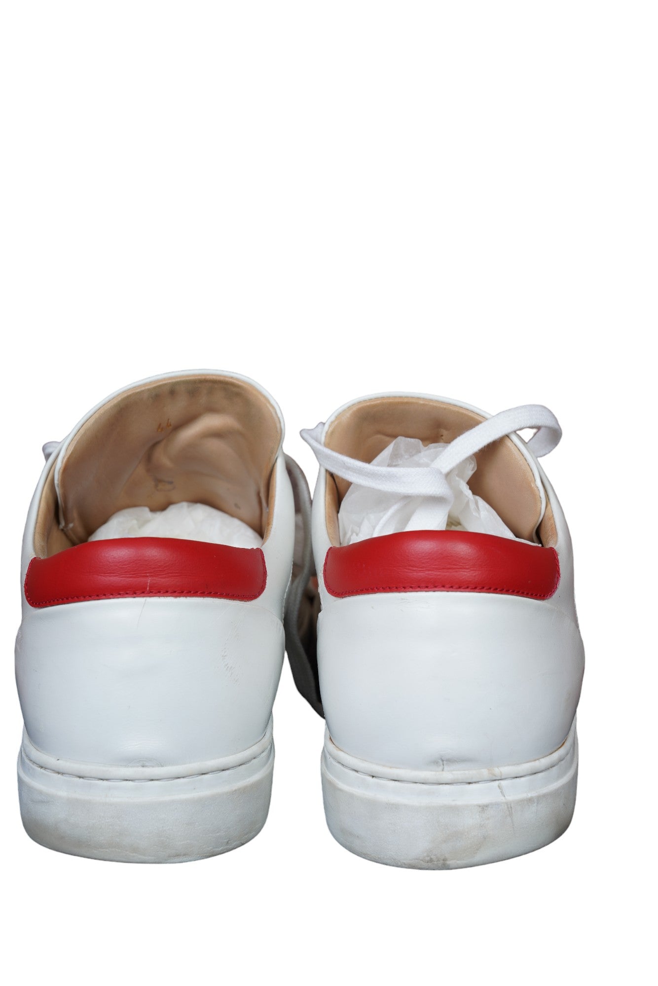 Kiton Sneaker Leder weiß 44 UK 10 wenig getragen Artikel Nr.:12388