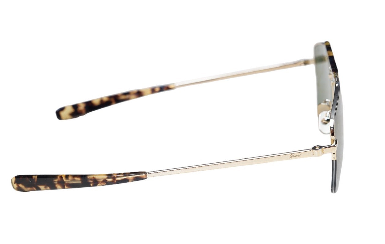 Brioni Lunettes de soleil BR 0053S titan or