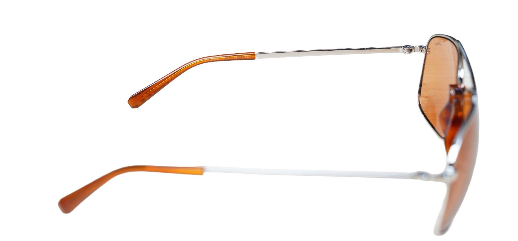 Brioni Lunettes de soleil BR 0056S argent orange