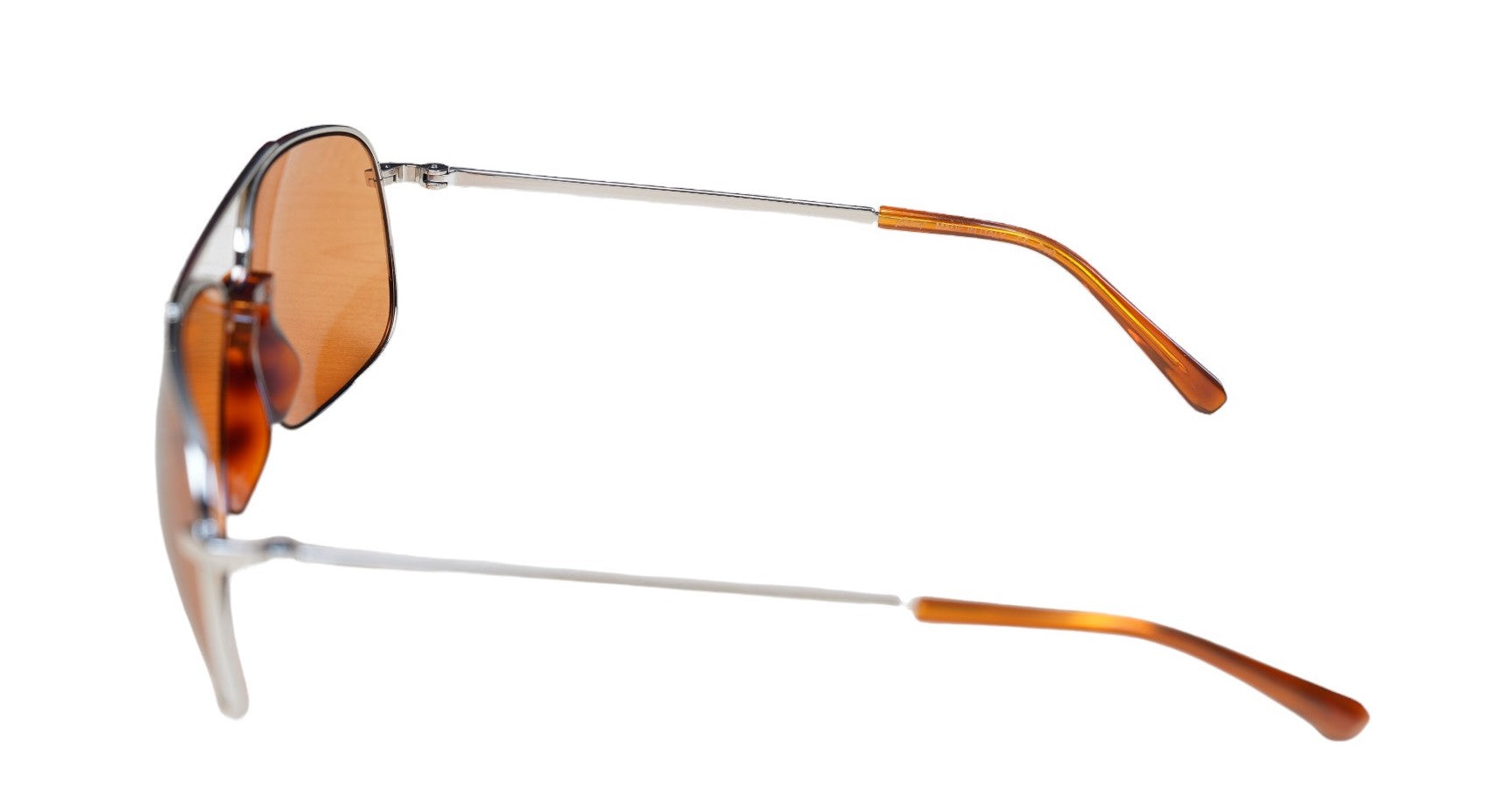 Brioni Lunettes de soleil BR 0056S argent orange