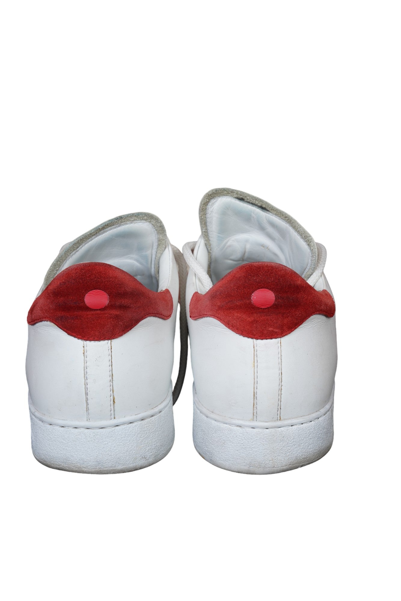 Kiton Sneaker Leder weiß 44 UK 10 wenig getragen Artikel Nr.:12389