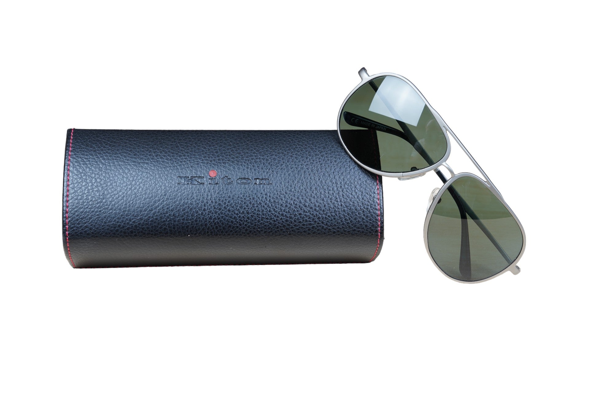 Lunettes de soleil Kiton Titanium Vesuvio Argent