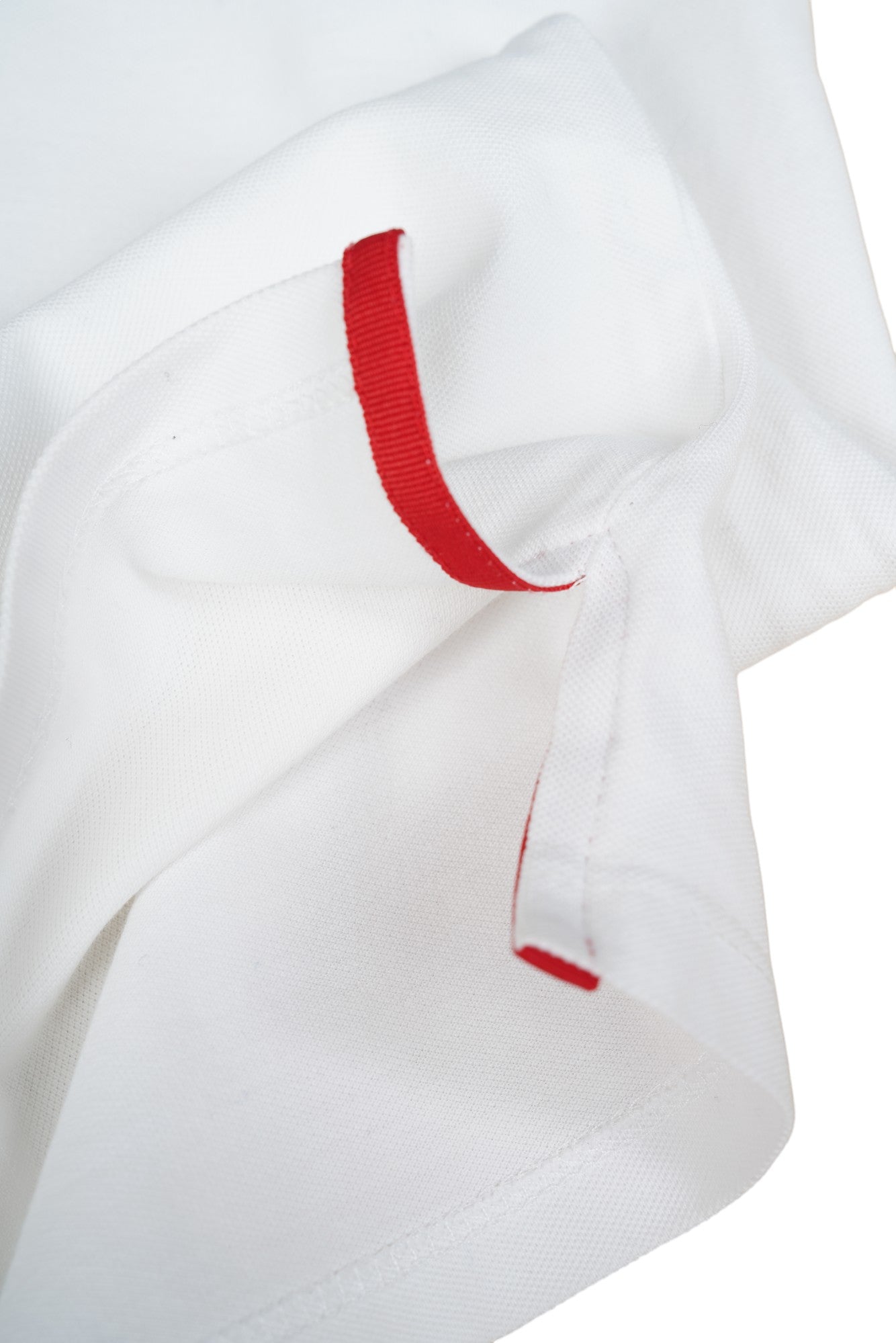 Isaia polo shirt white with embroidery L