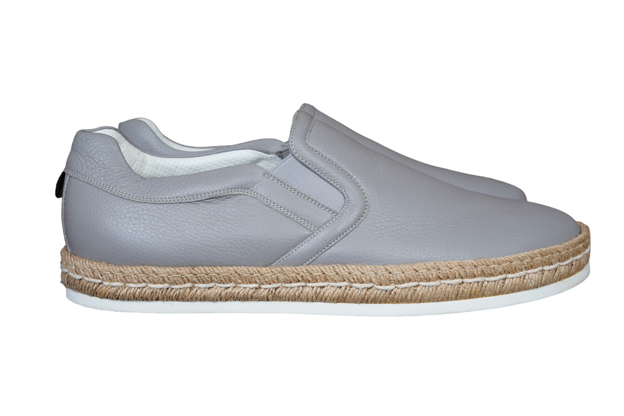Kiton Slipper Schuhe 8.5 neu Espadrilles Leder 42/42.5