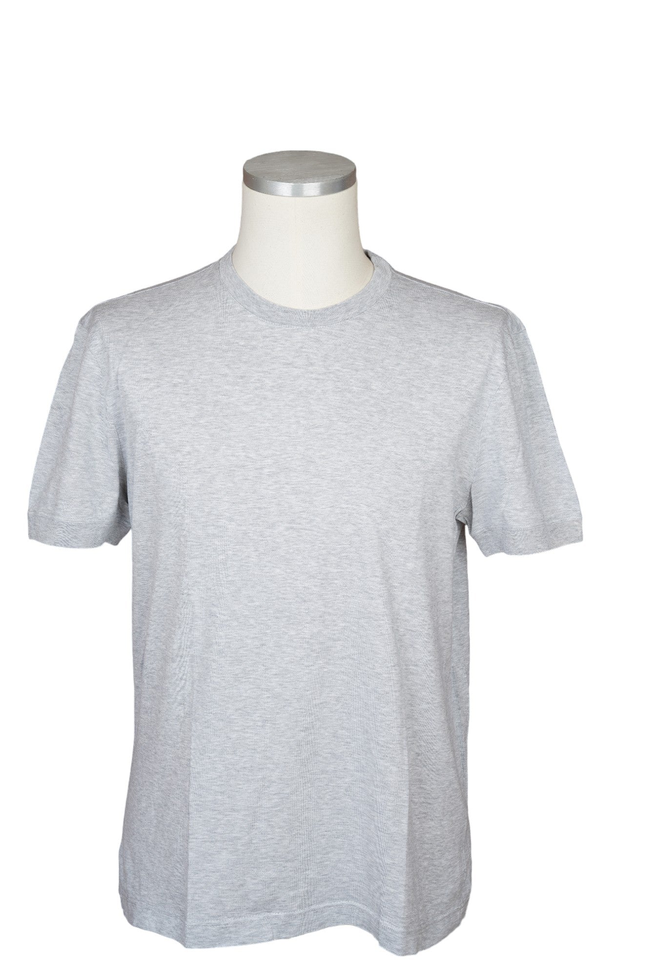 Kiton KNT T-shirt grey handmade cotton