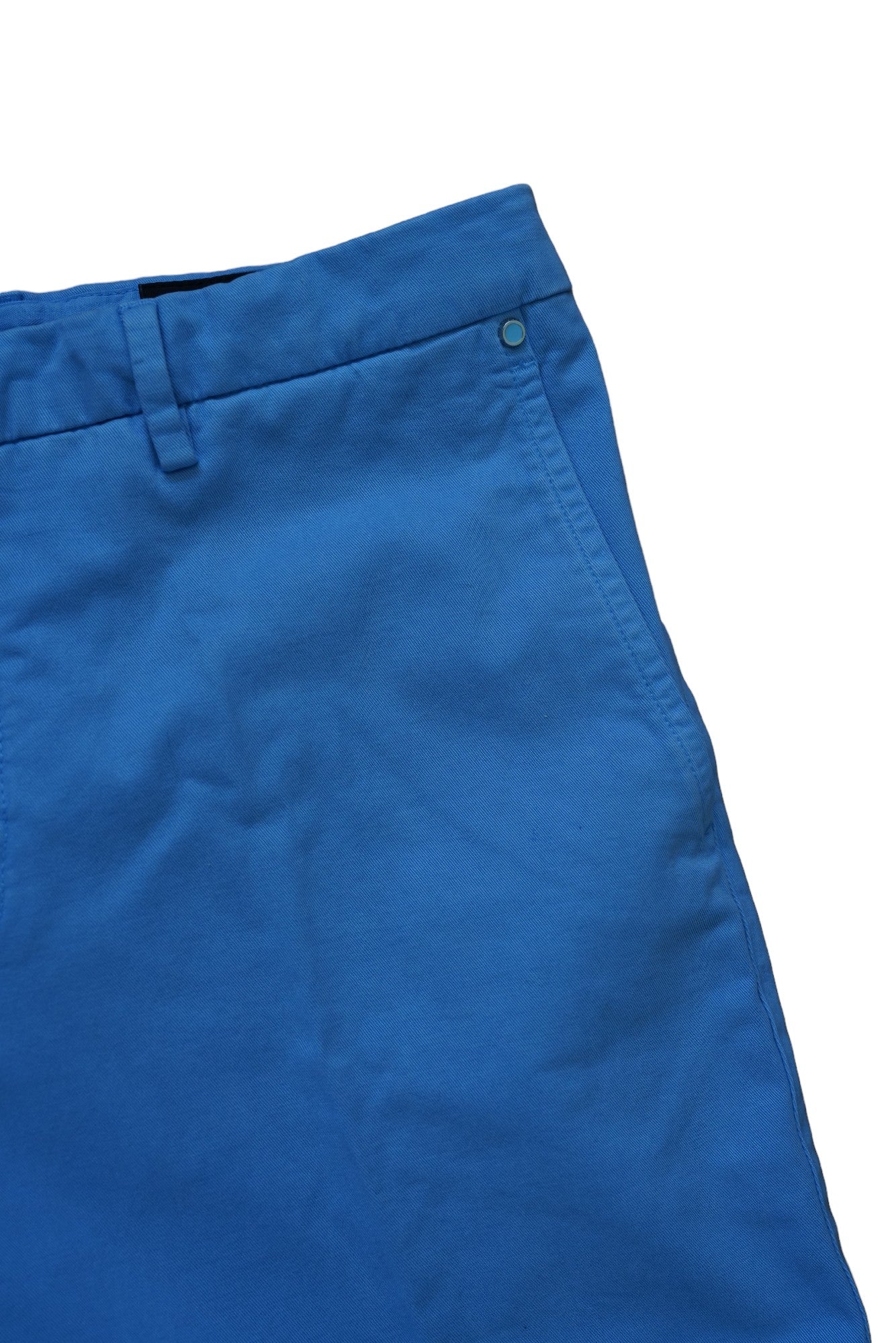 Kiton Chino-Hose Lycocell-Baumwolljeans blau