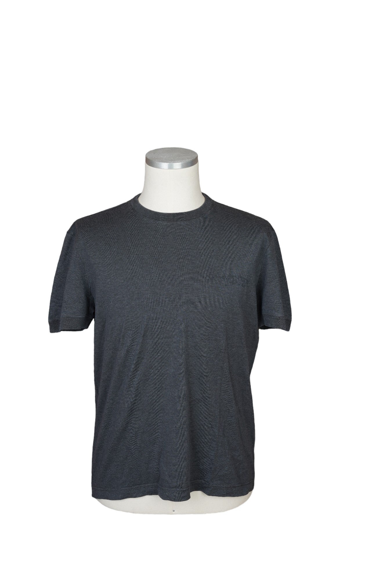 Kiton KNT T-shirt Gris Gris foncé Coton fait main L