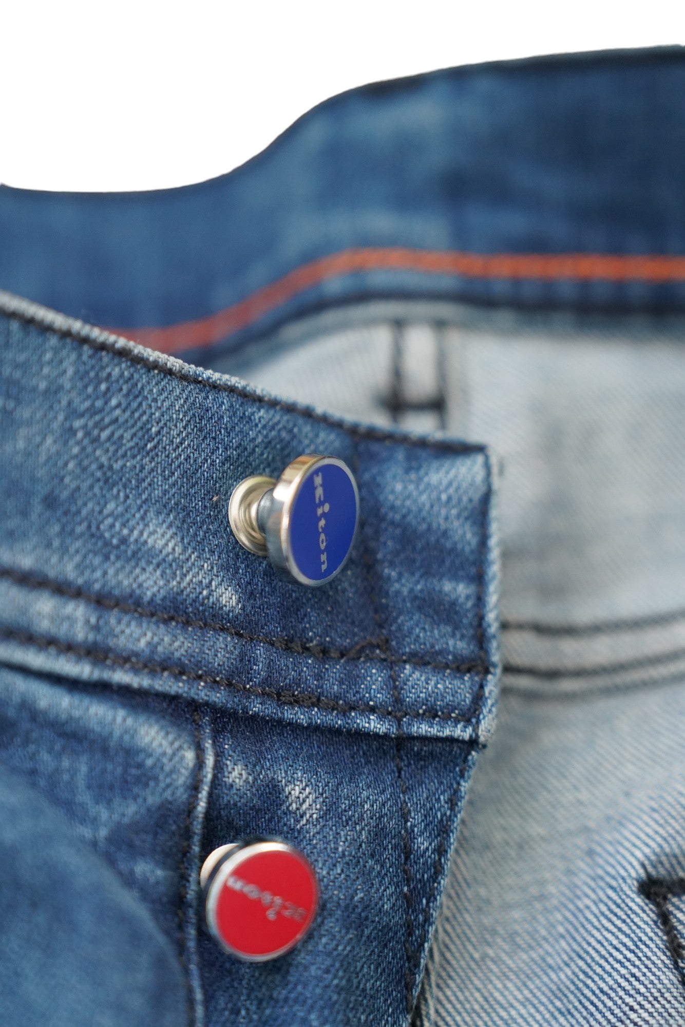 Kiton Jeans blue Japan Denim