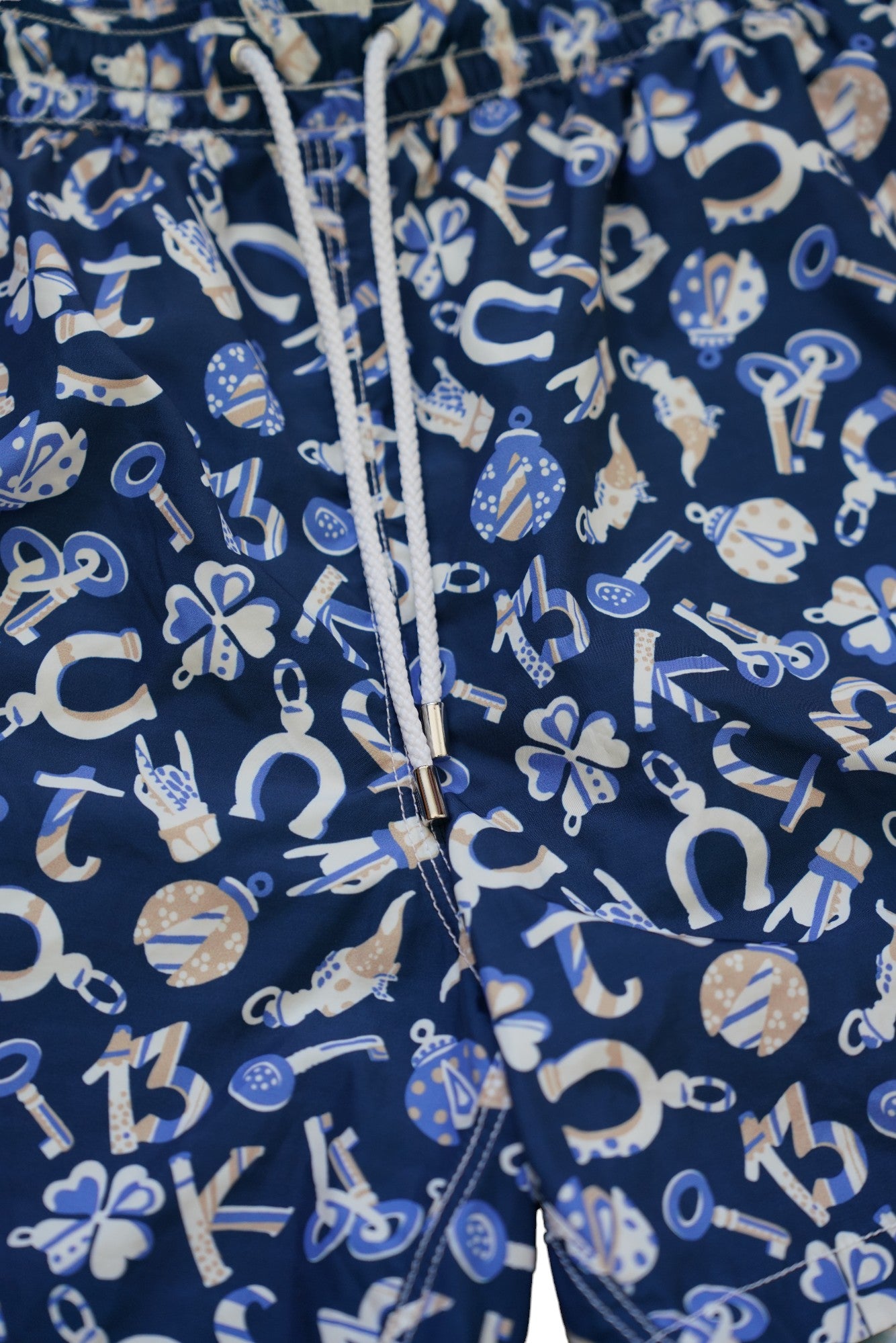 Kiton short/maillot de bain bleu