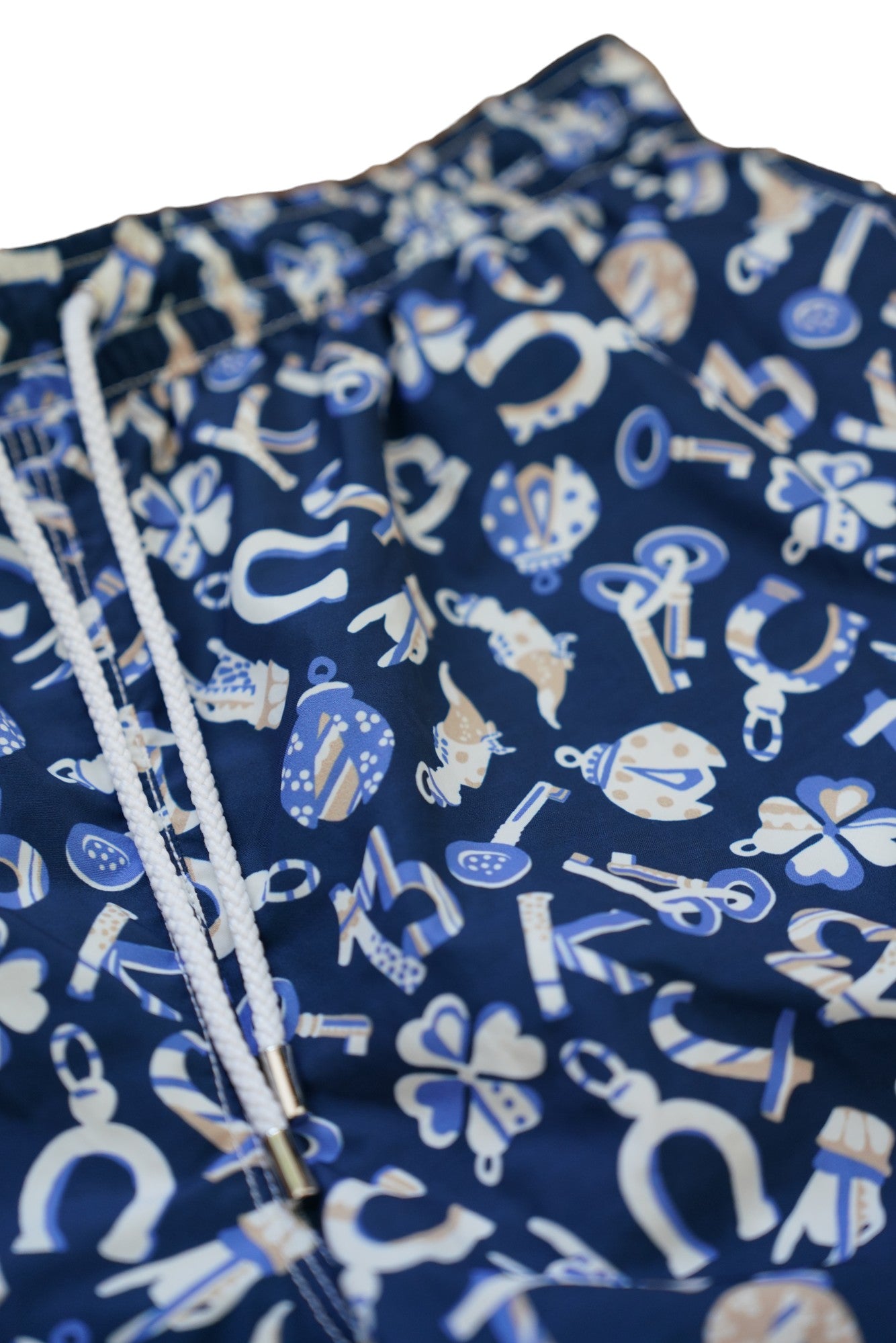 Kiton short/maillot de bain bleu