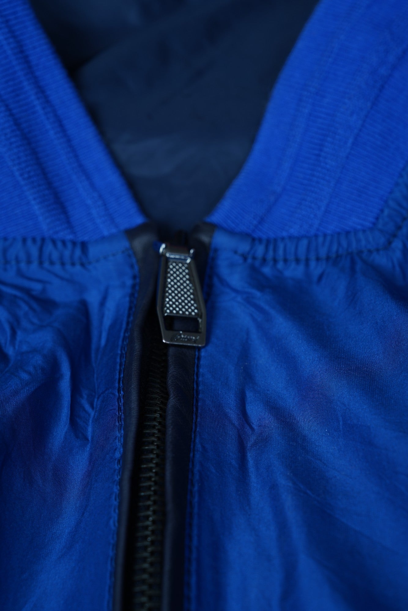 Brioni blouson soie bleu nouveau XXL XXXL