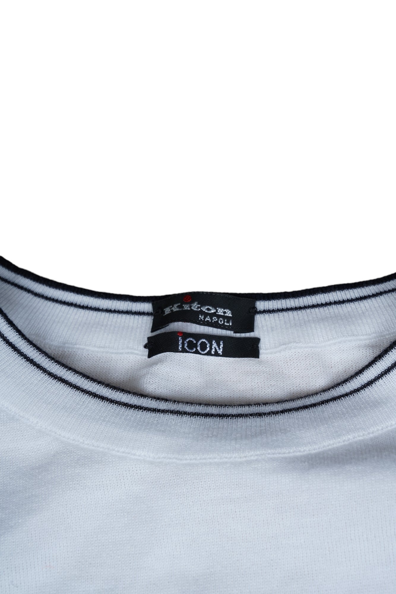 Kiton pull-over pull-over en coton Icon blanc