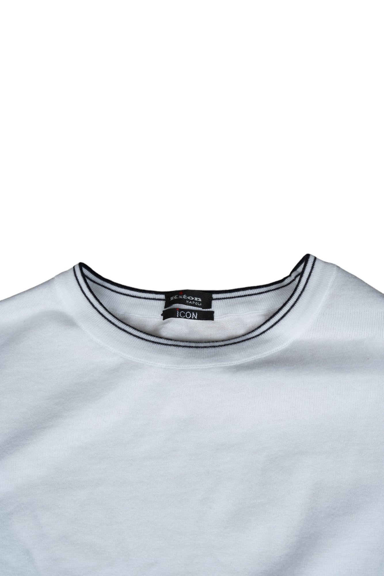 Kiton pull-over pull-over en coton Icon blanc