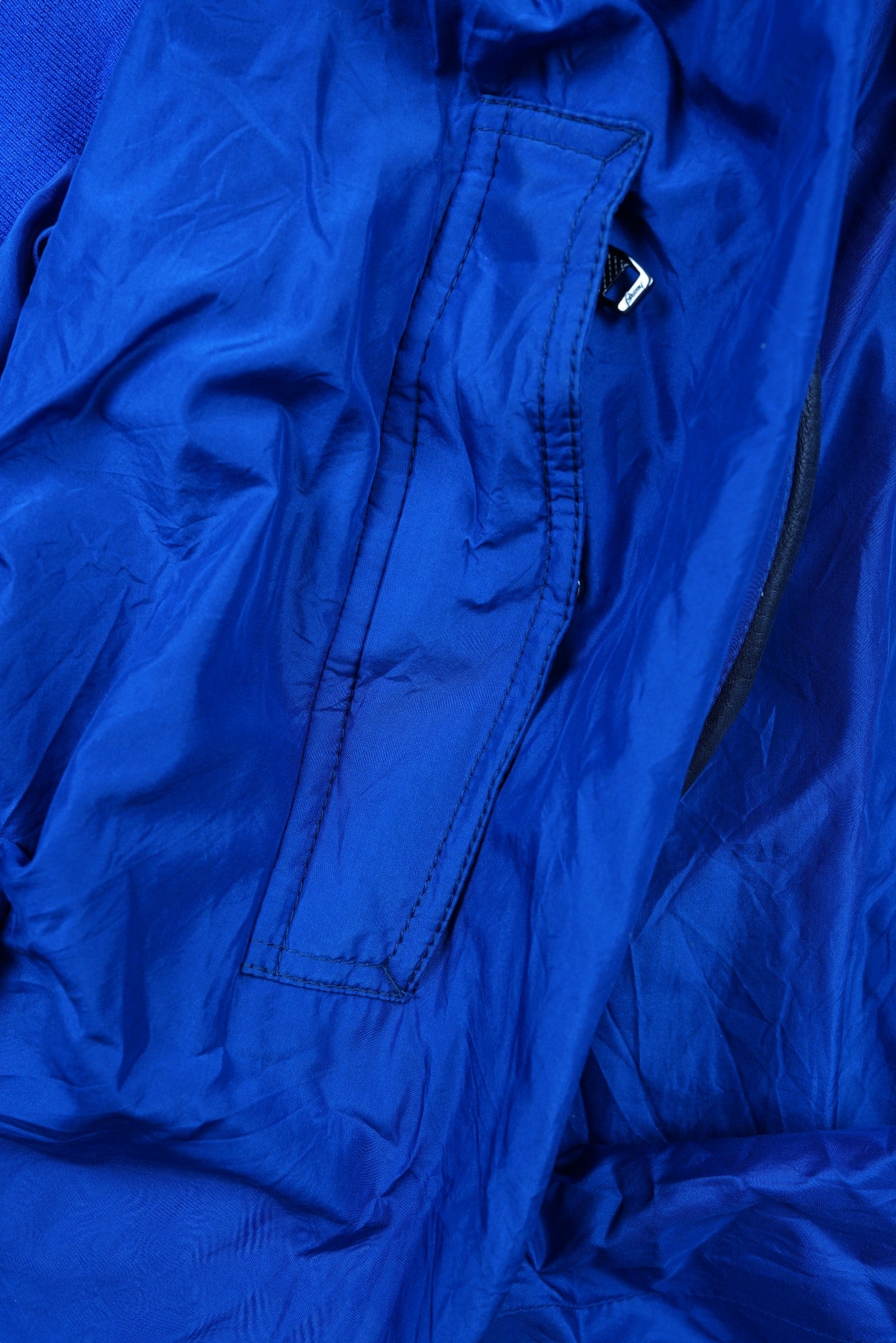 Brioni blouson soie bleu nouveau XXL XXXL