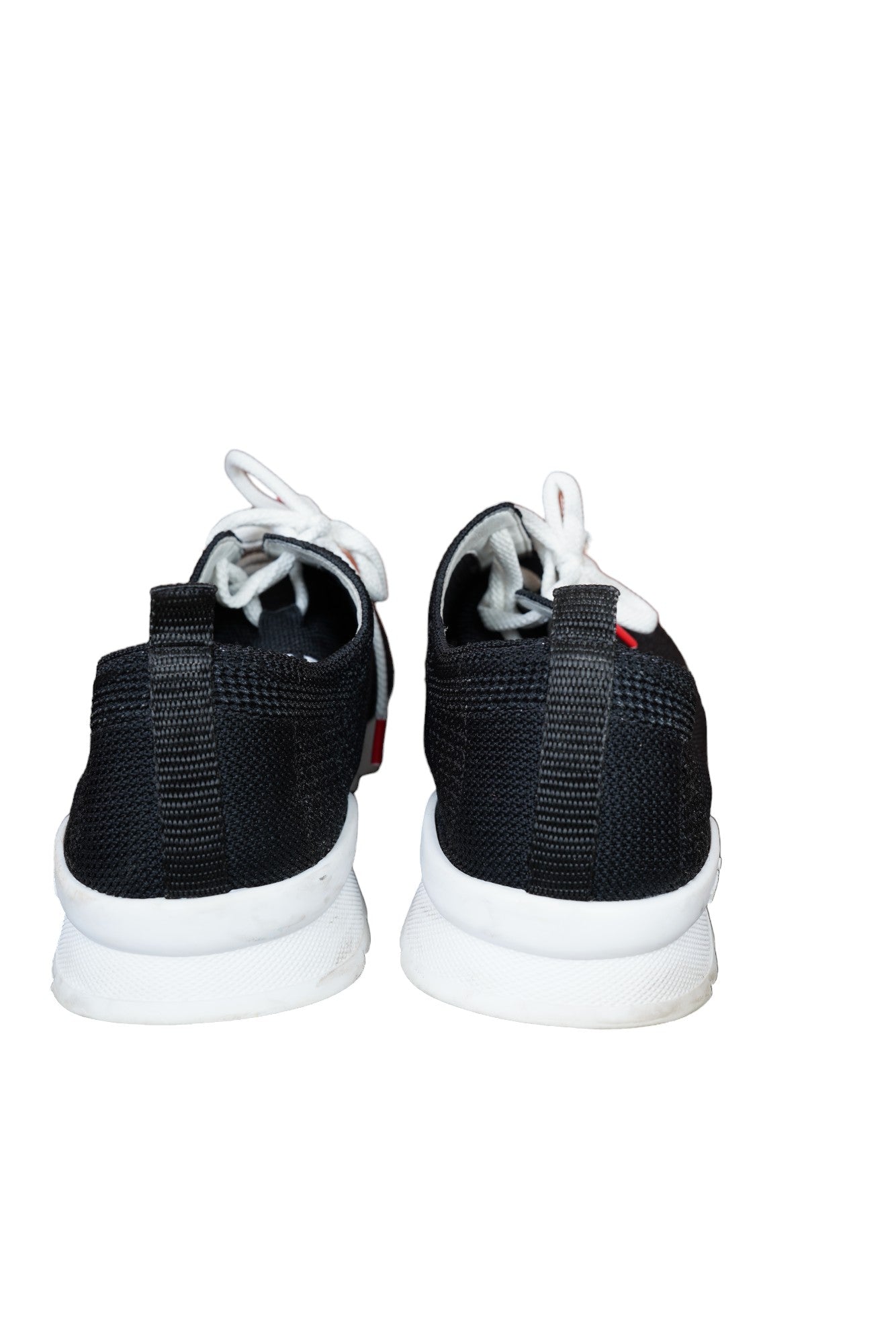 Kiton trainers cotton little worn mesh black 43