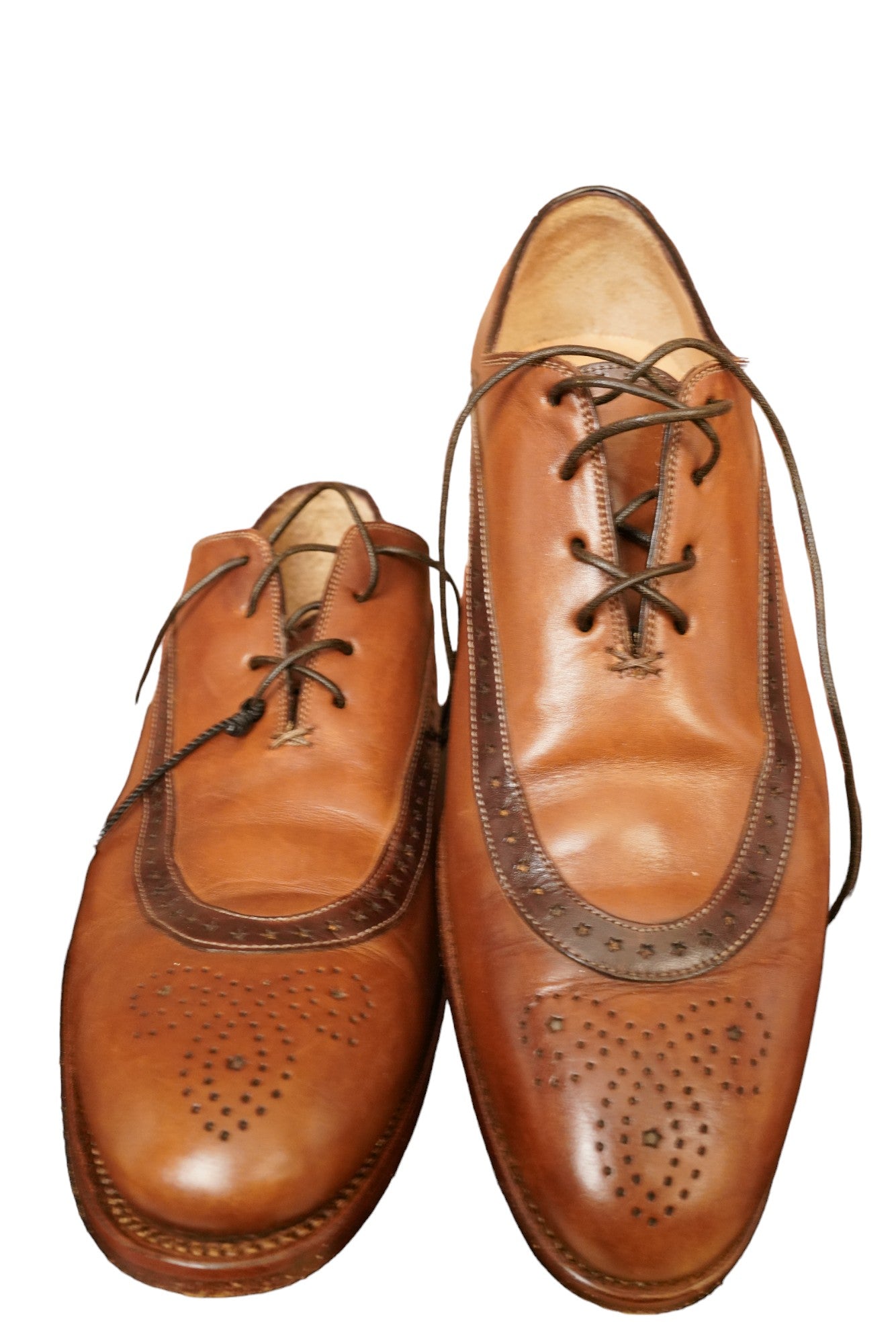 Kiton Schuhe Leder braun 42-43