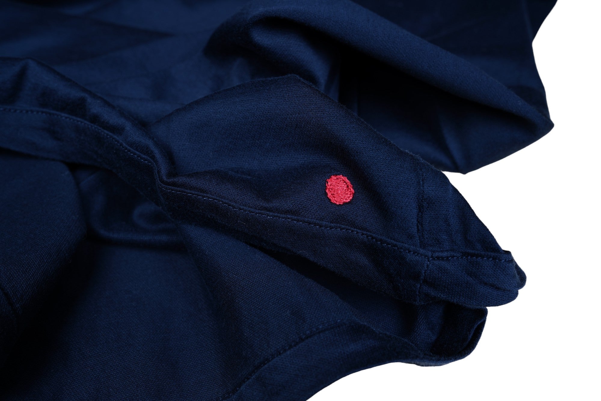 Kiton T-Shirt dunkelblau handgefertigte Baumwolle