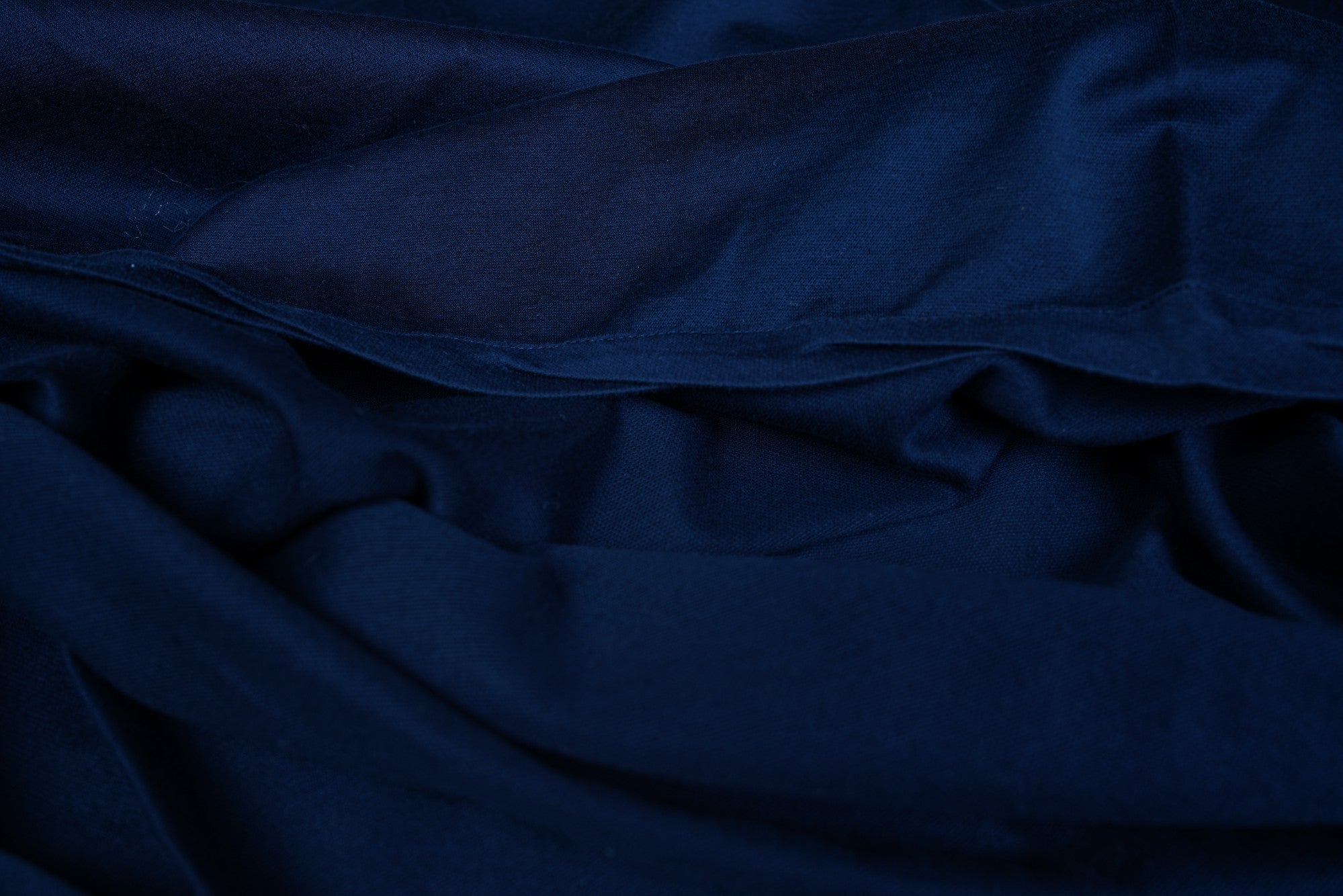 Kiton T-Shirt dunkelblau handgefertigte Baumwolle