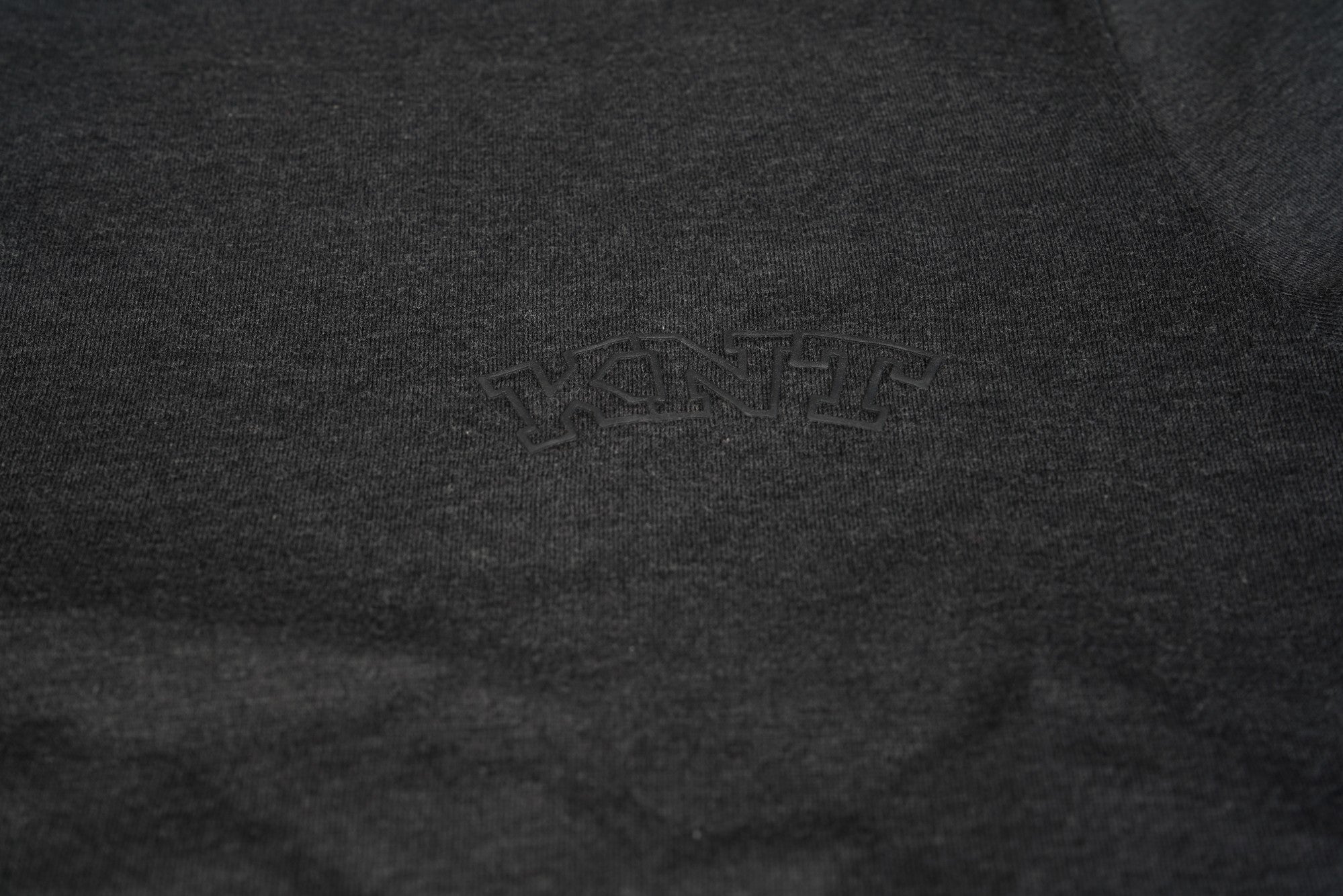 Kiton KNT T-shirt Gris Gris foncé Coton fait main L