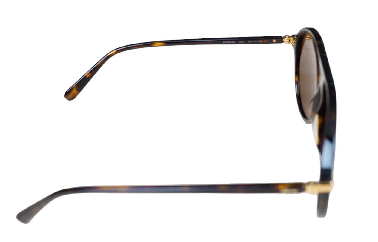 Brioni Lunettes de soleil BR 0059S acétate or