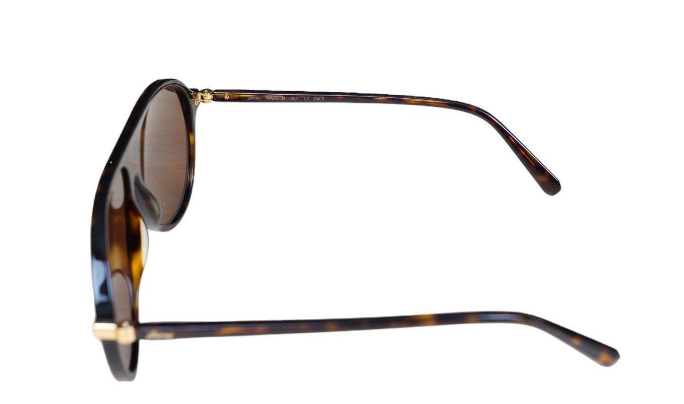 Brioni Lunettes de soleil BR 0059S acétate or