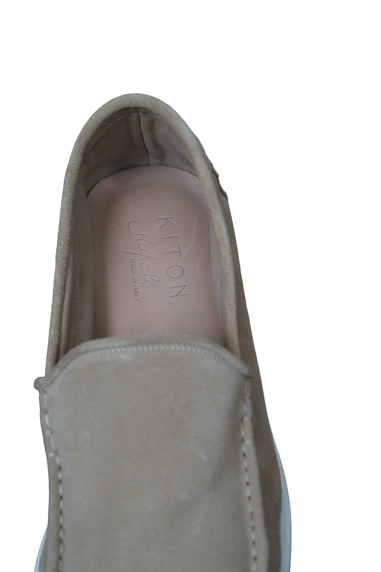 Kiton Schuh Mokassin Ziegenleder neu