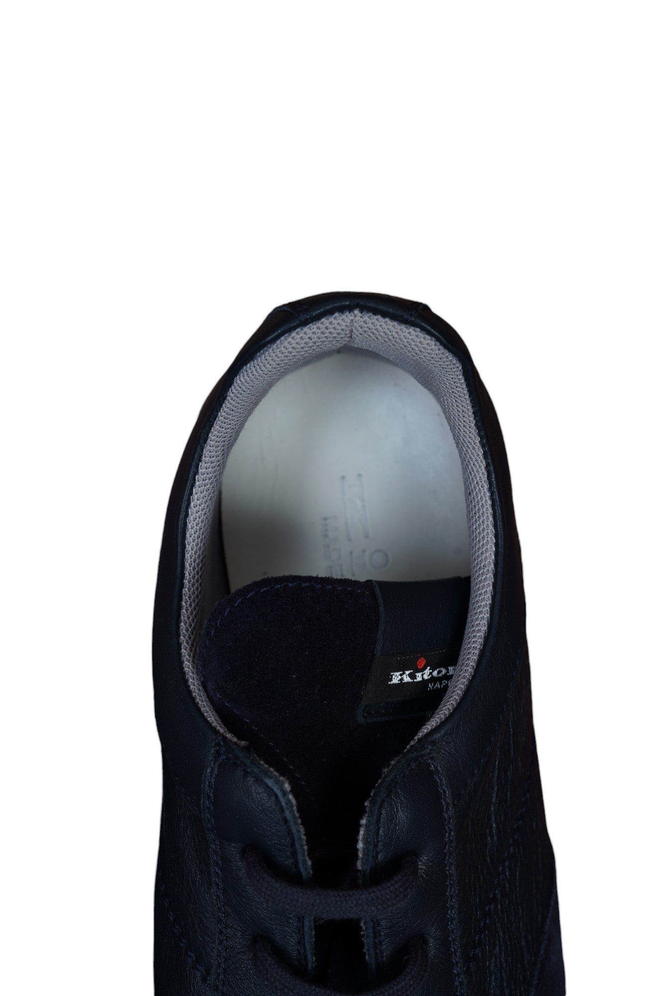 Kiton chaussures de sport en cuir