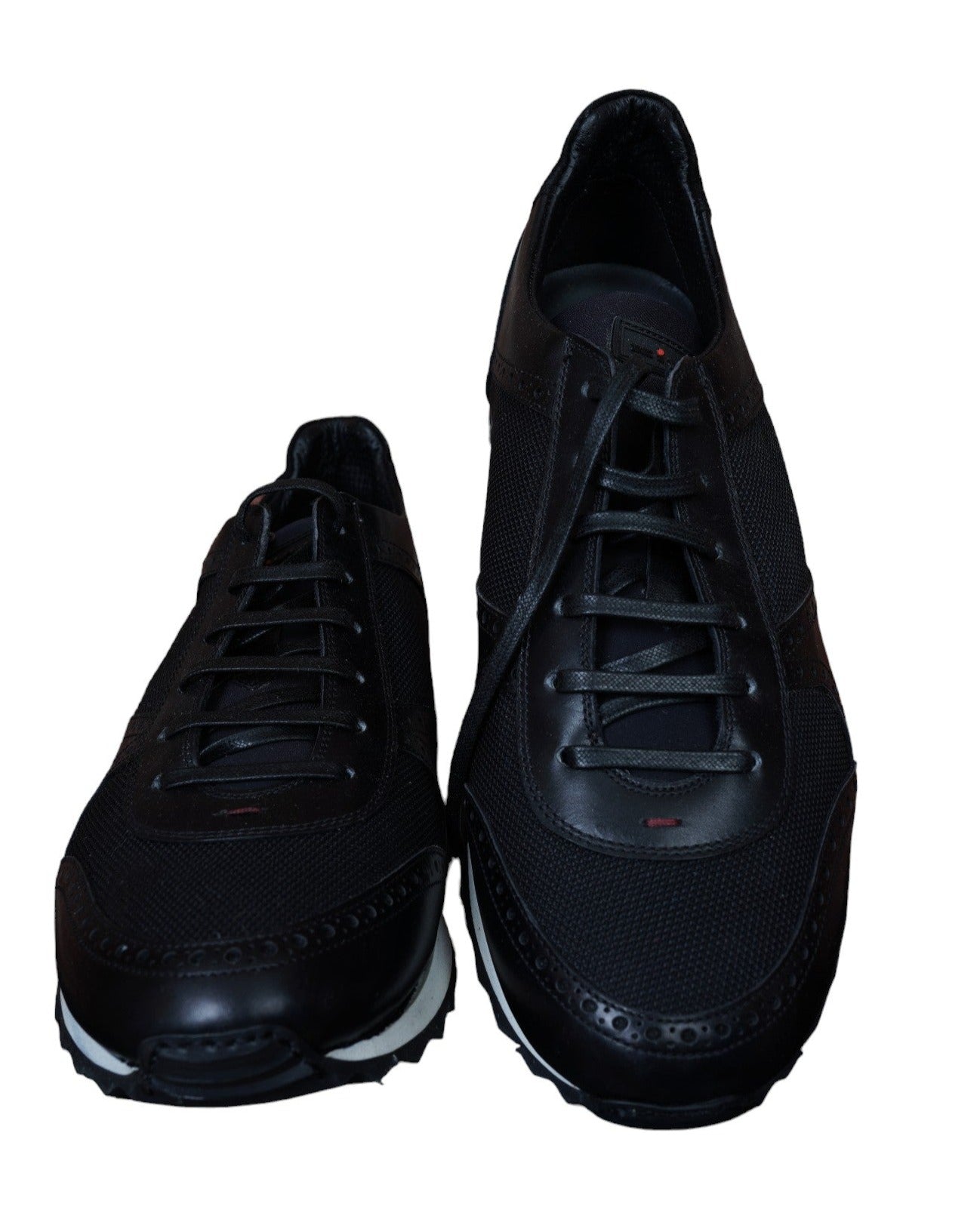 Kiton trainer shoes leather