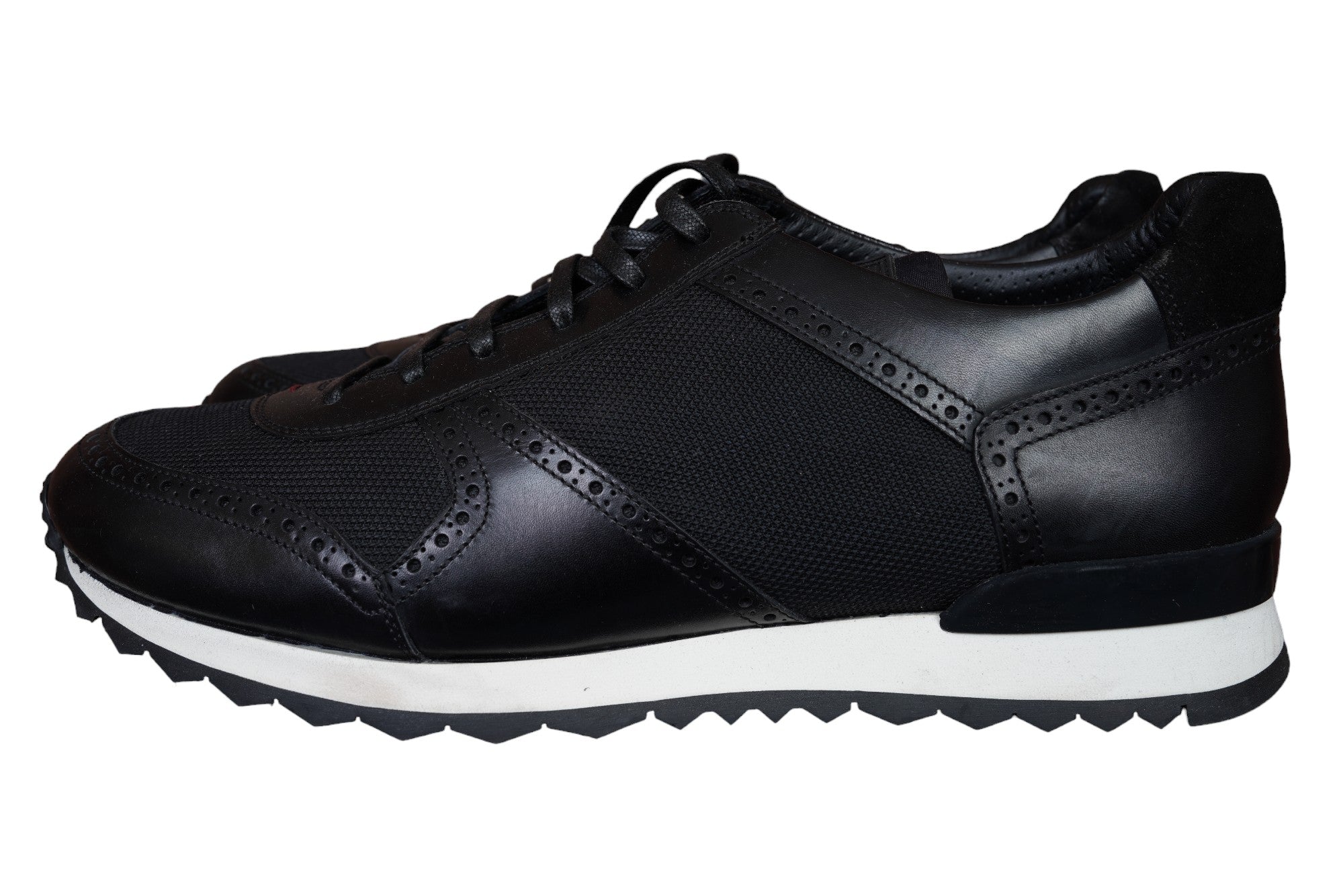 Kiton trainer shoes leather