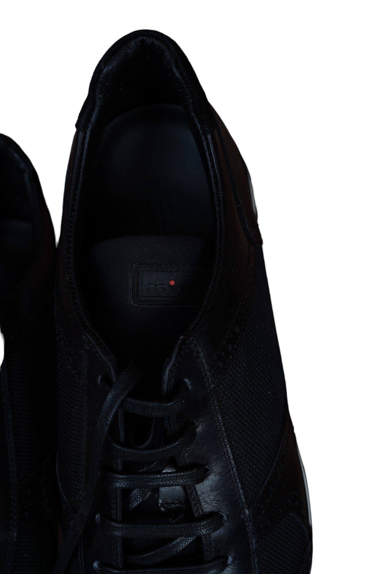 Kiton trainer shoes leather