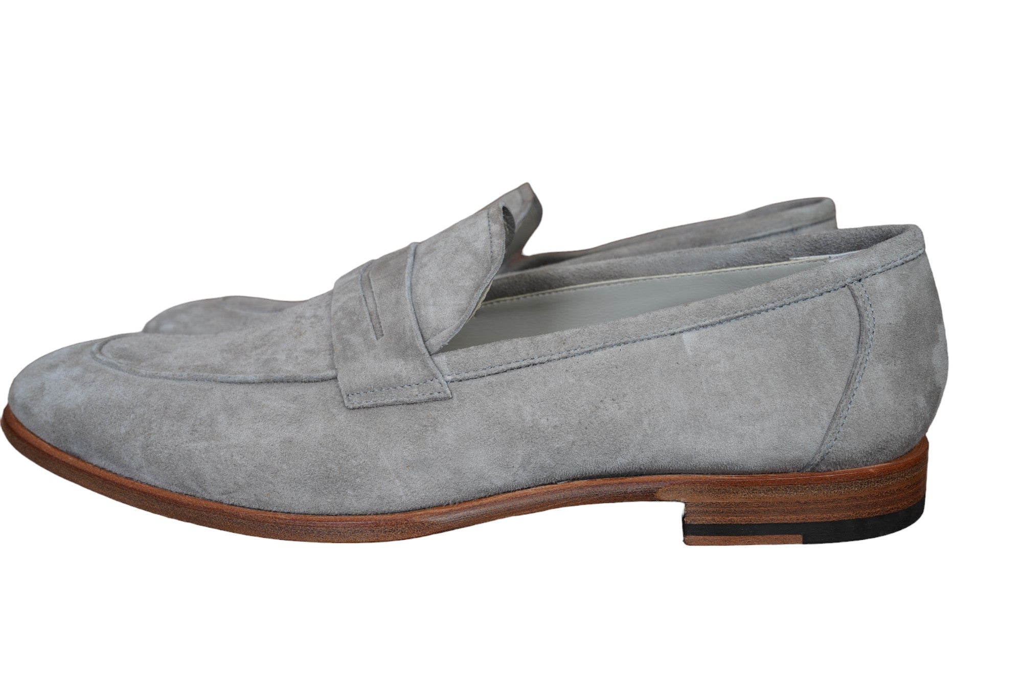 Kiton shoe loafer suede new