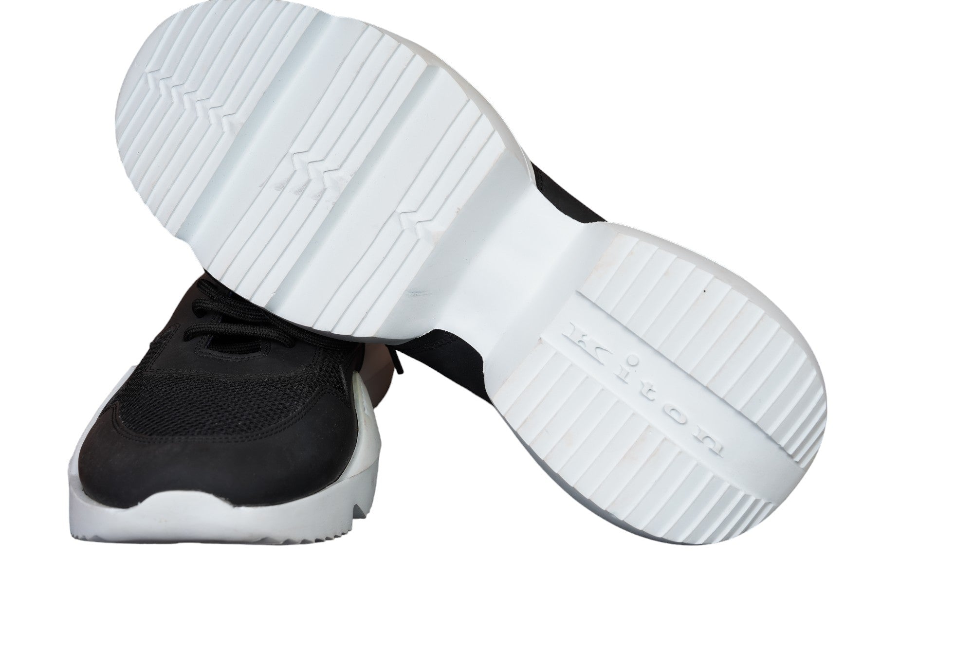 Kiton KNT Baskets en cuir