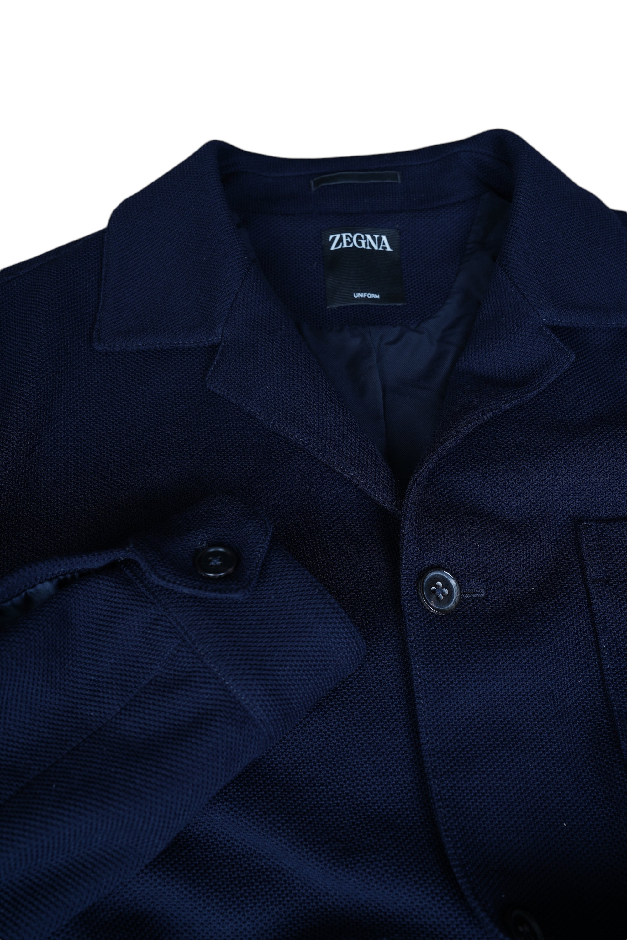 Veste Zegna Chore en jersey de laine et de coton