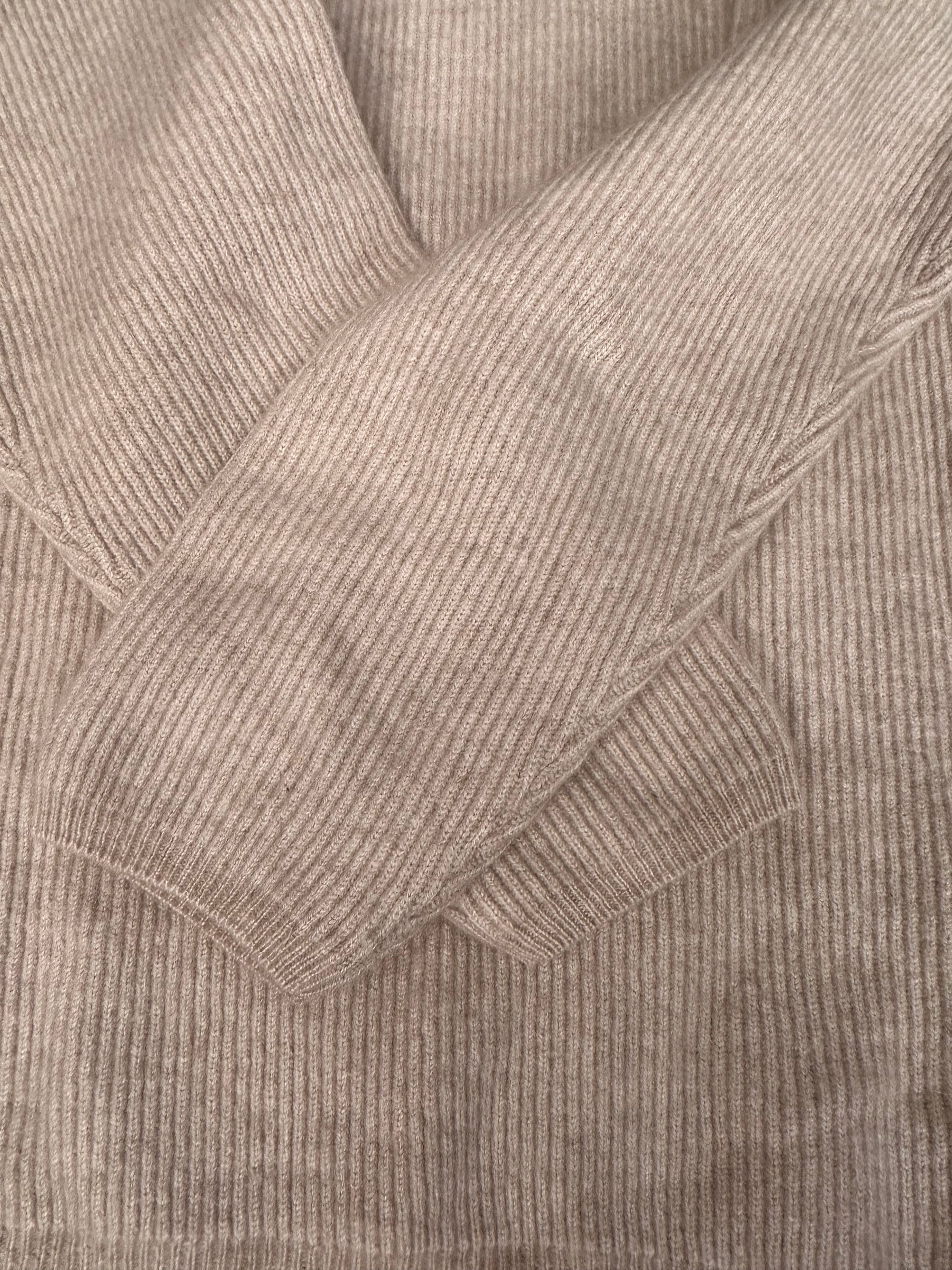 Lanificio Colombo turtleneck jumper cashmere/silk short sleeve