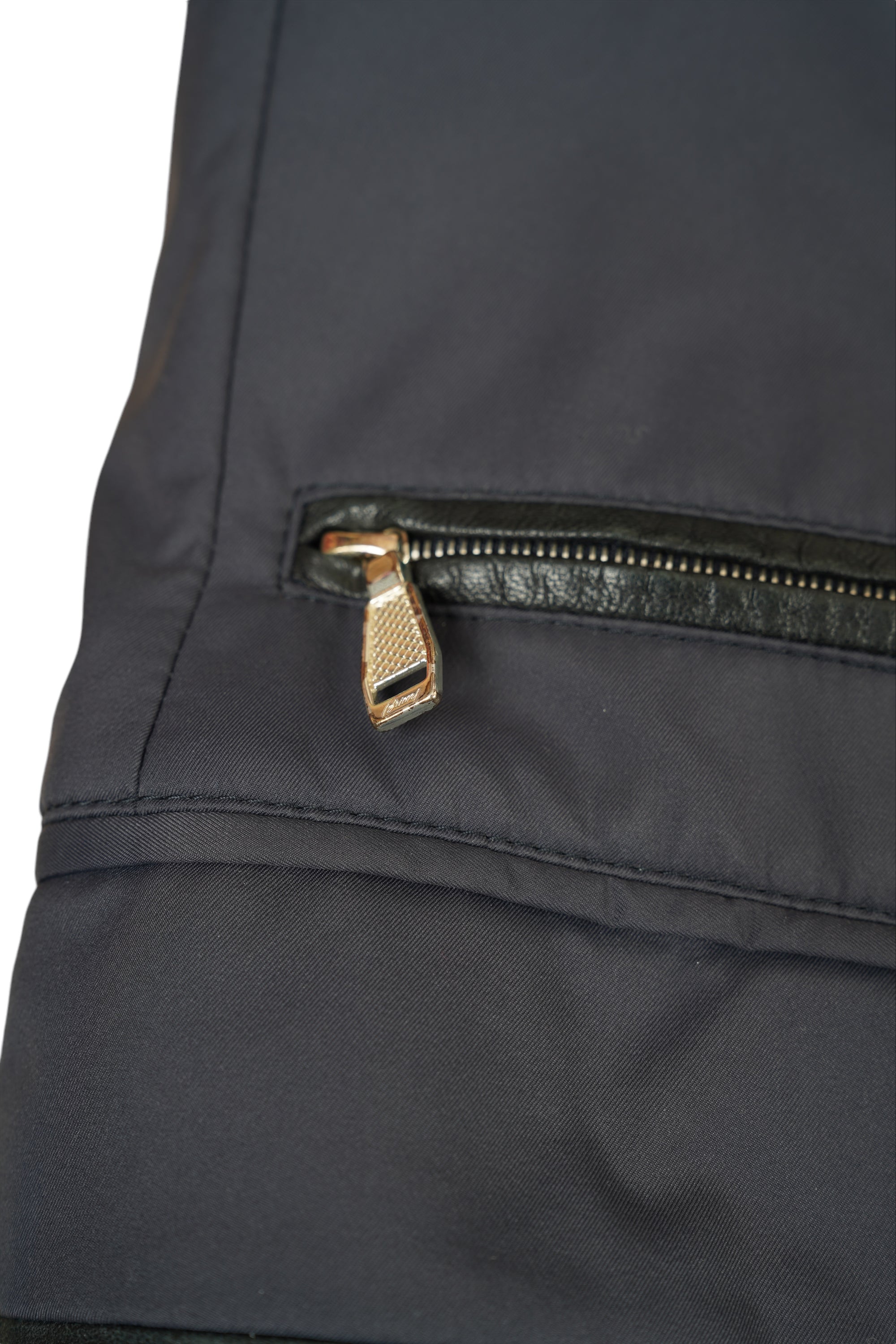 Brioni Manteau en laine avec cachemire Manteau homme double boutonnage à chevrons