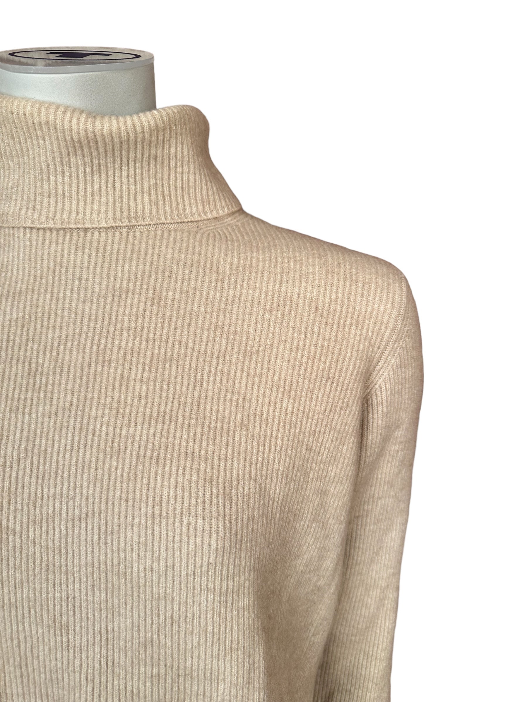 Lanificio Colombo turtleneck jumper cashmere/silk short sleeve