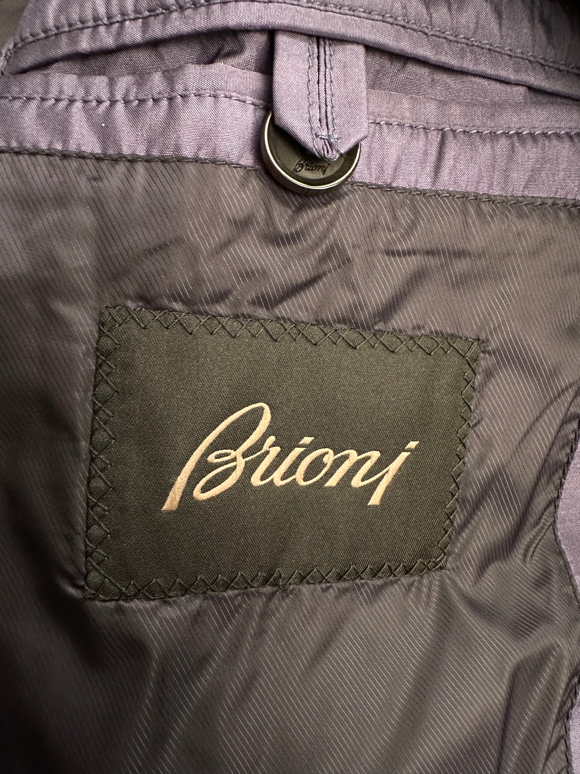 Quilted field jacket from Brioni
