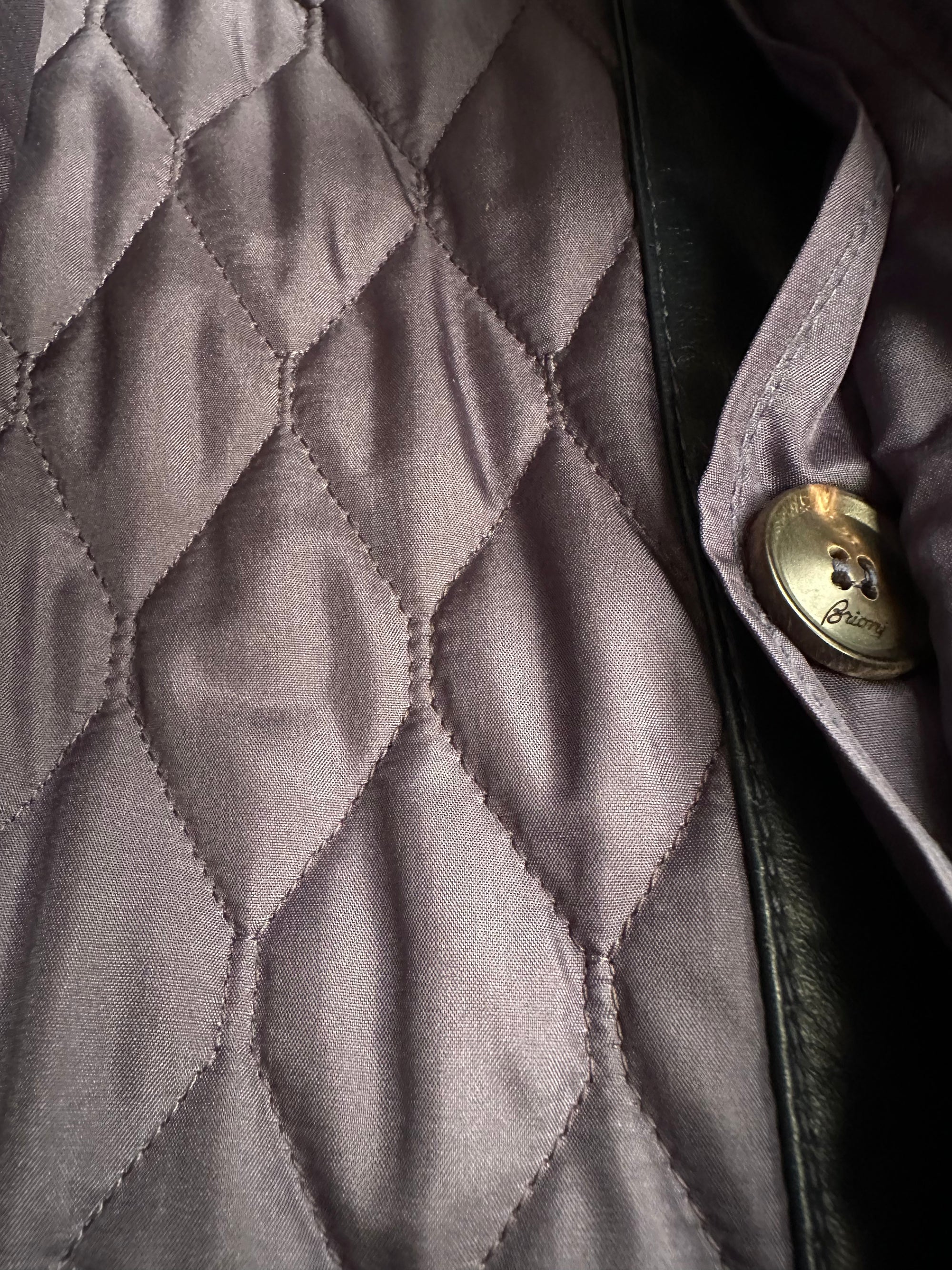 Quilted field jacket from Brioni