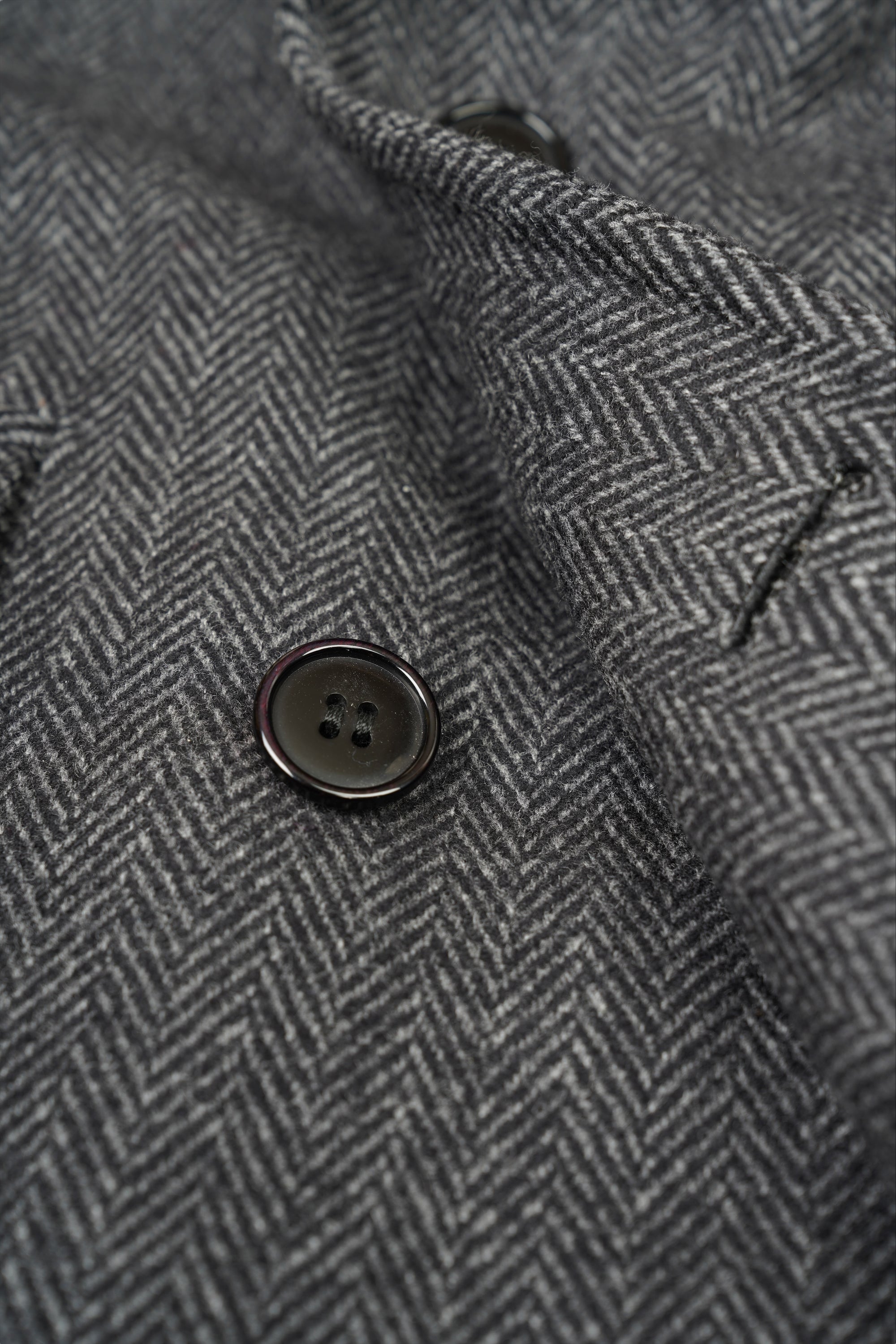 Brioni Manteau en laine avec cachemire Manteau homme double boutonnage à chevrons