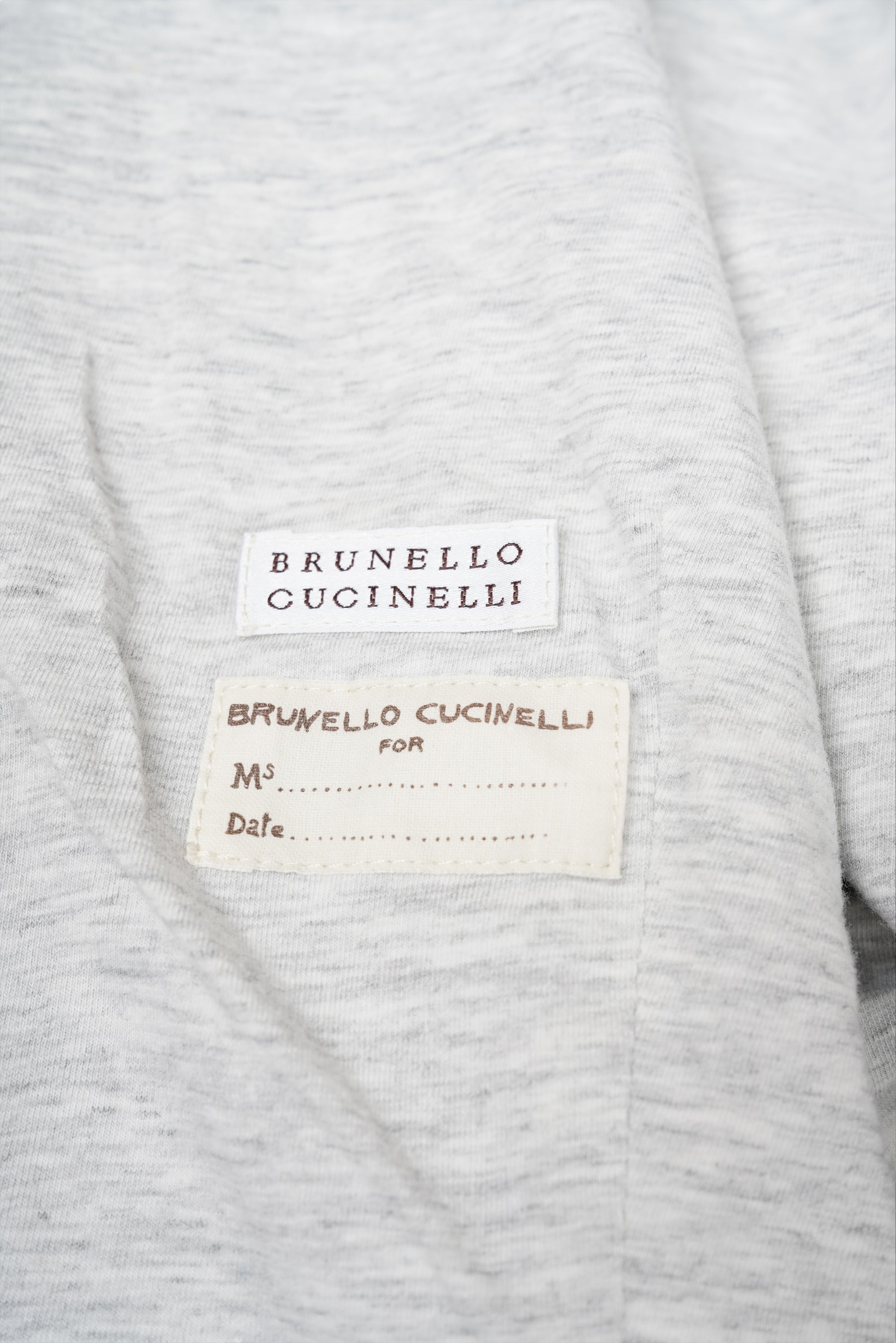 Brunello Cucinelli Veste femme en nylon et soie marron