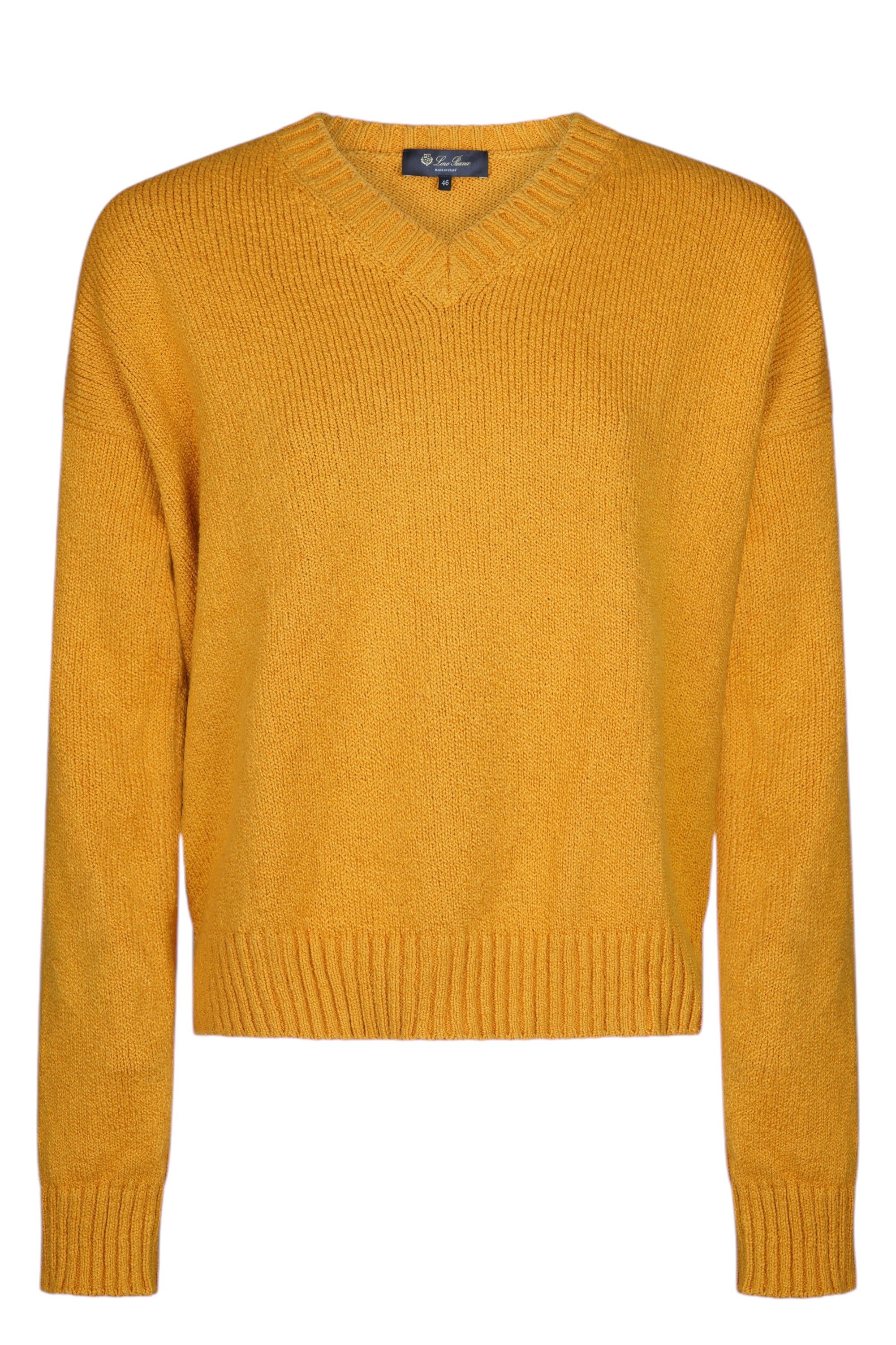 Loro Piana Pullover Pullover femme cachemire col rond bleu
