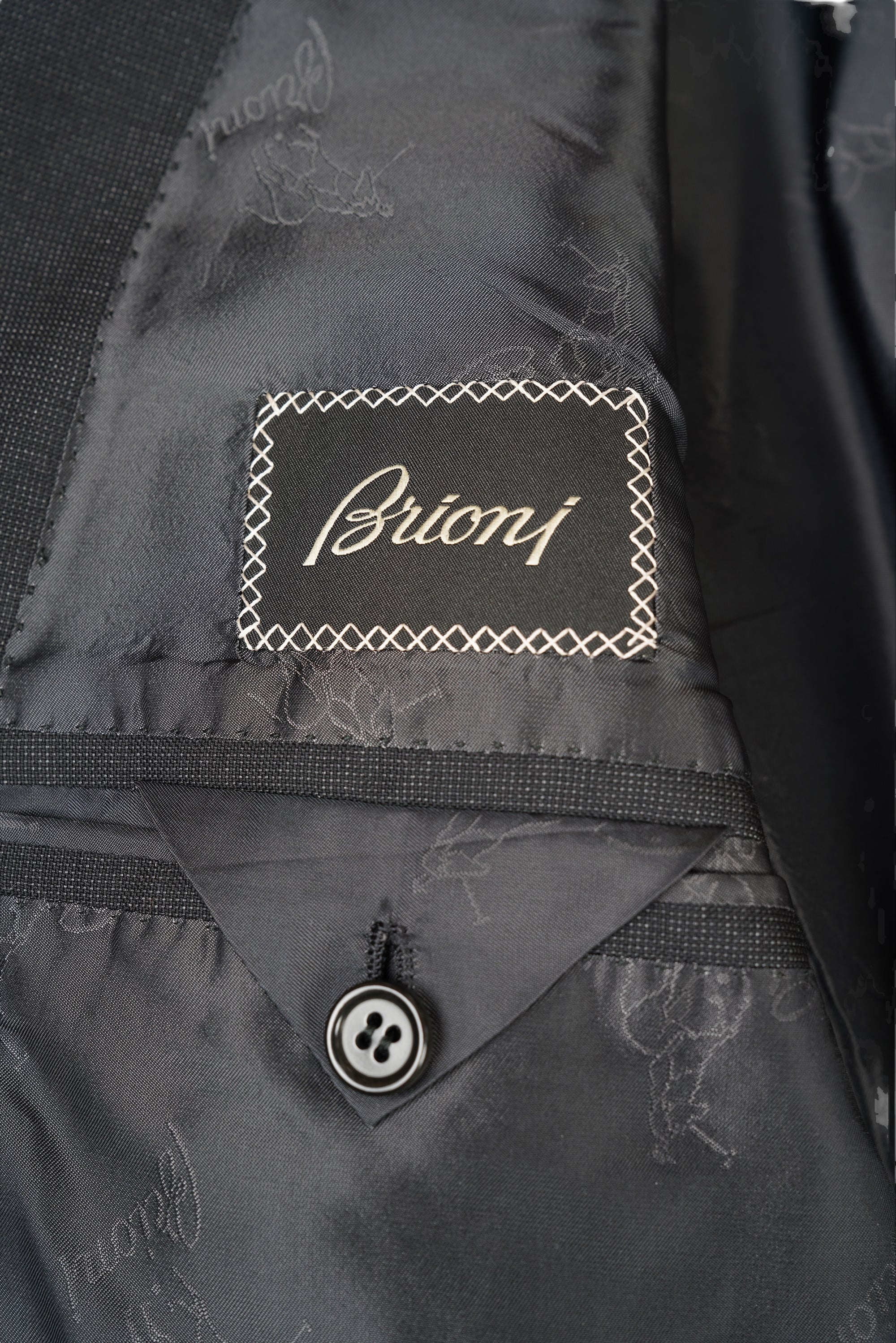 Brioni Jacke Jackett aus Wolle, Seide und Kaschmir Mitternachtsblau Sakko