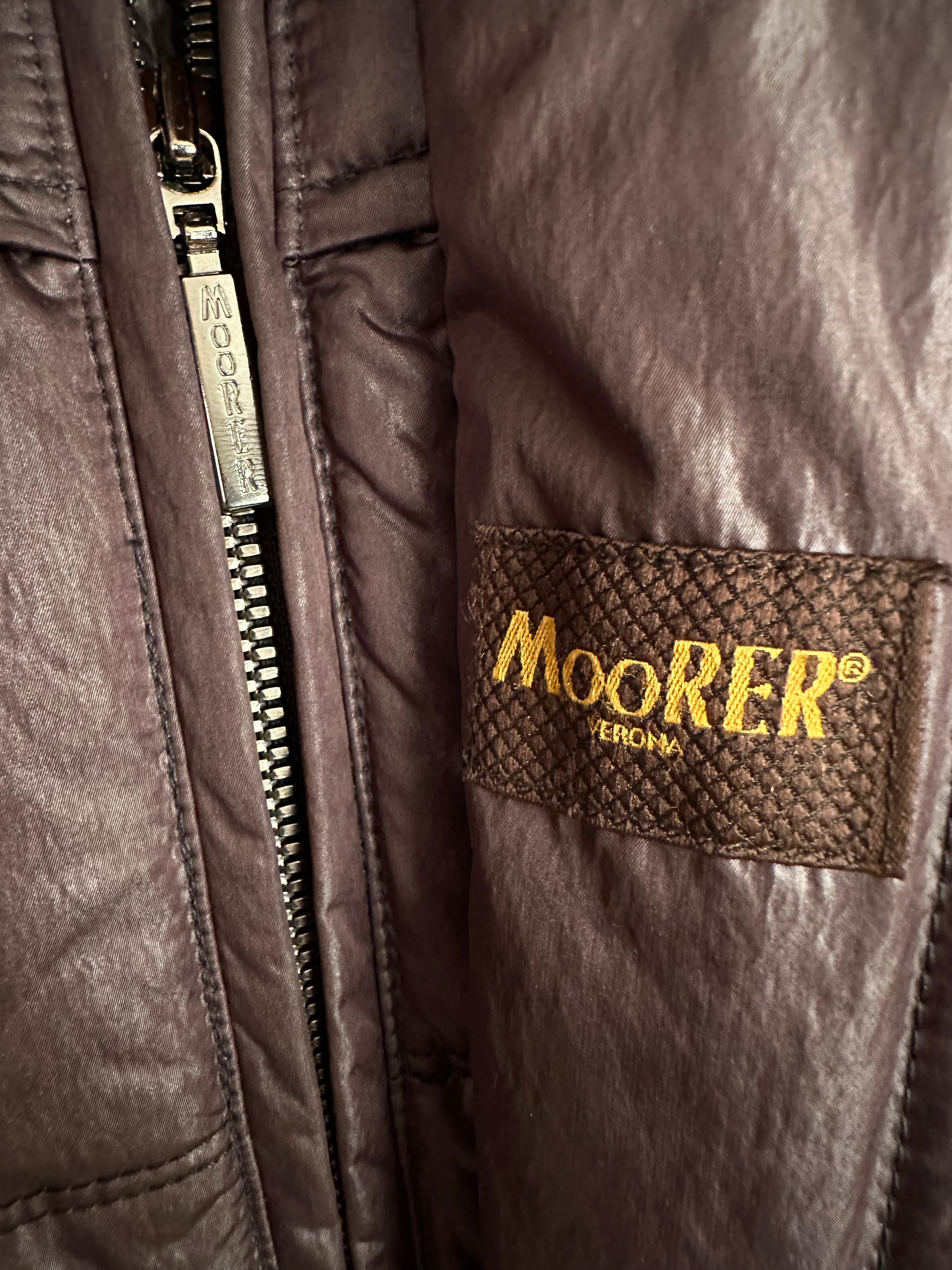 Moorer Daunen-Bomberjacke
