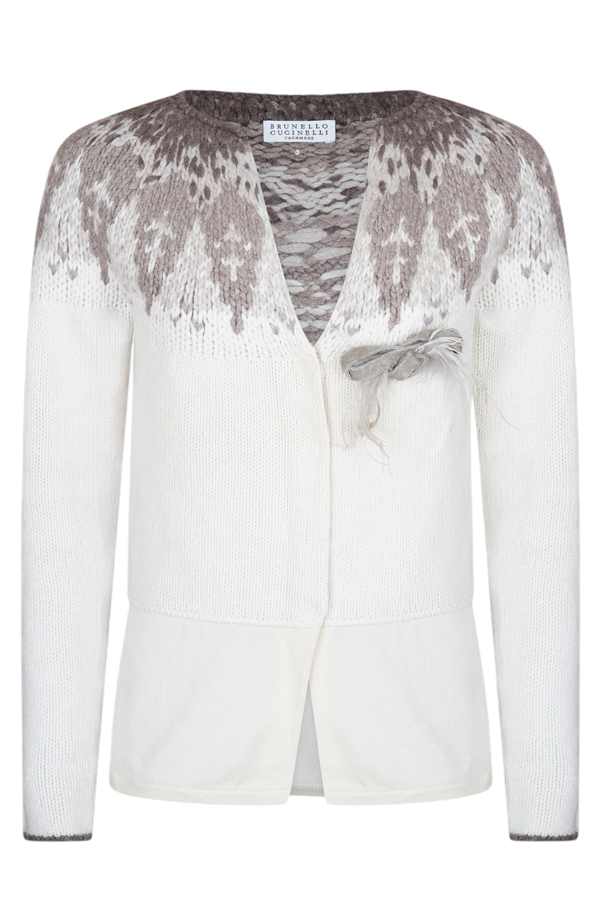 Brunello Cucinelli Damen Strickpullover Cardigan Dazzling Strickjacke aus Kaschmir
