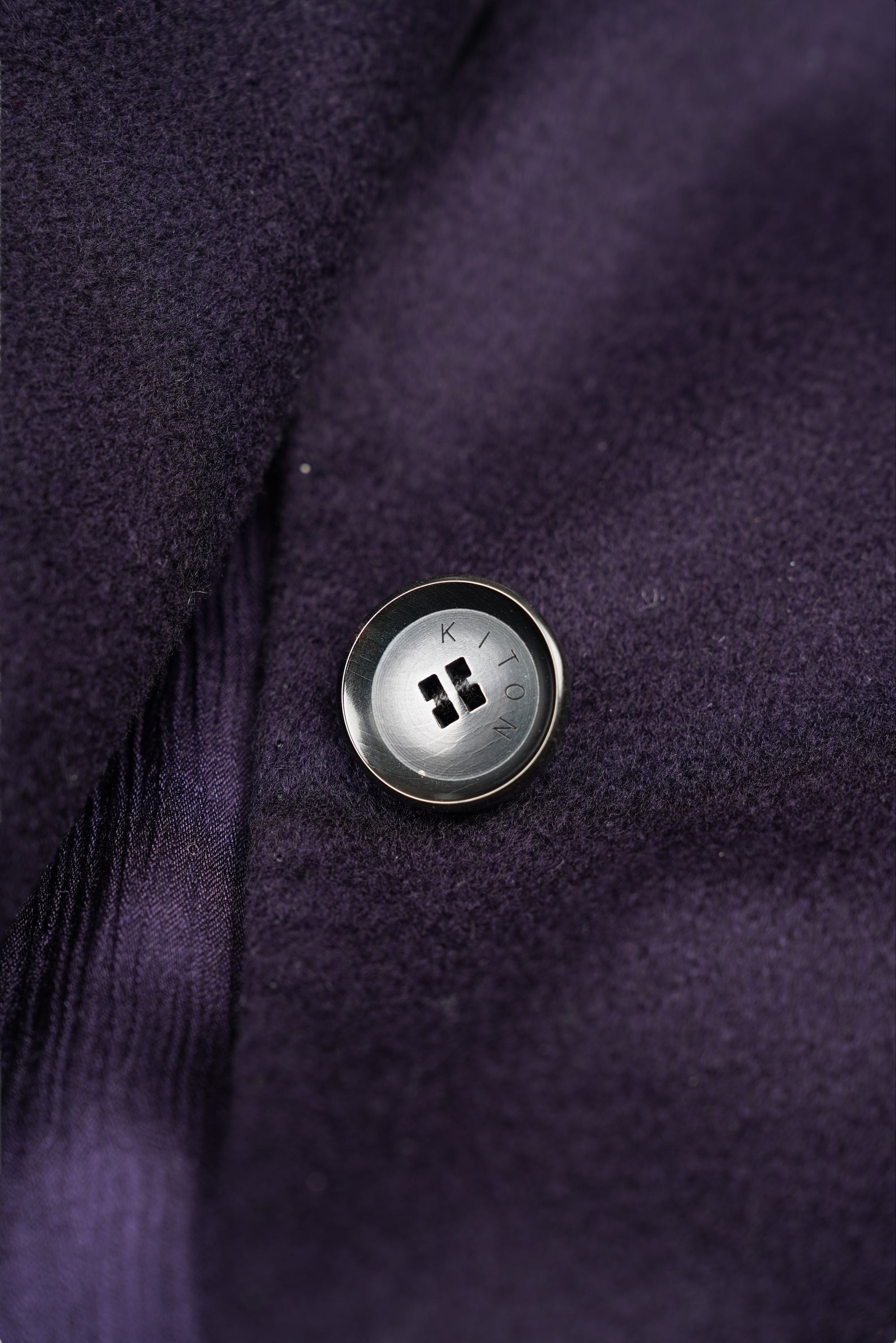Kiton double-breasted cashmere coat