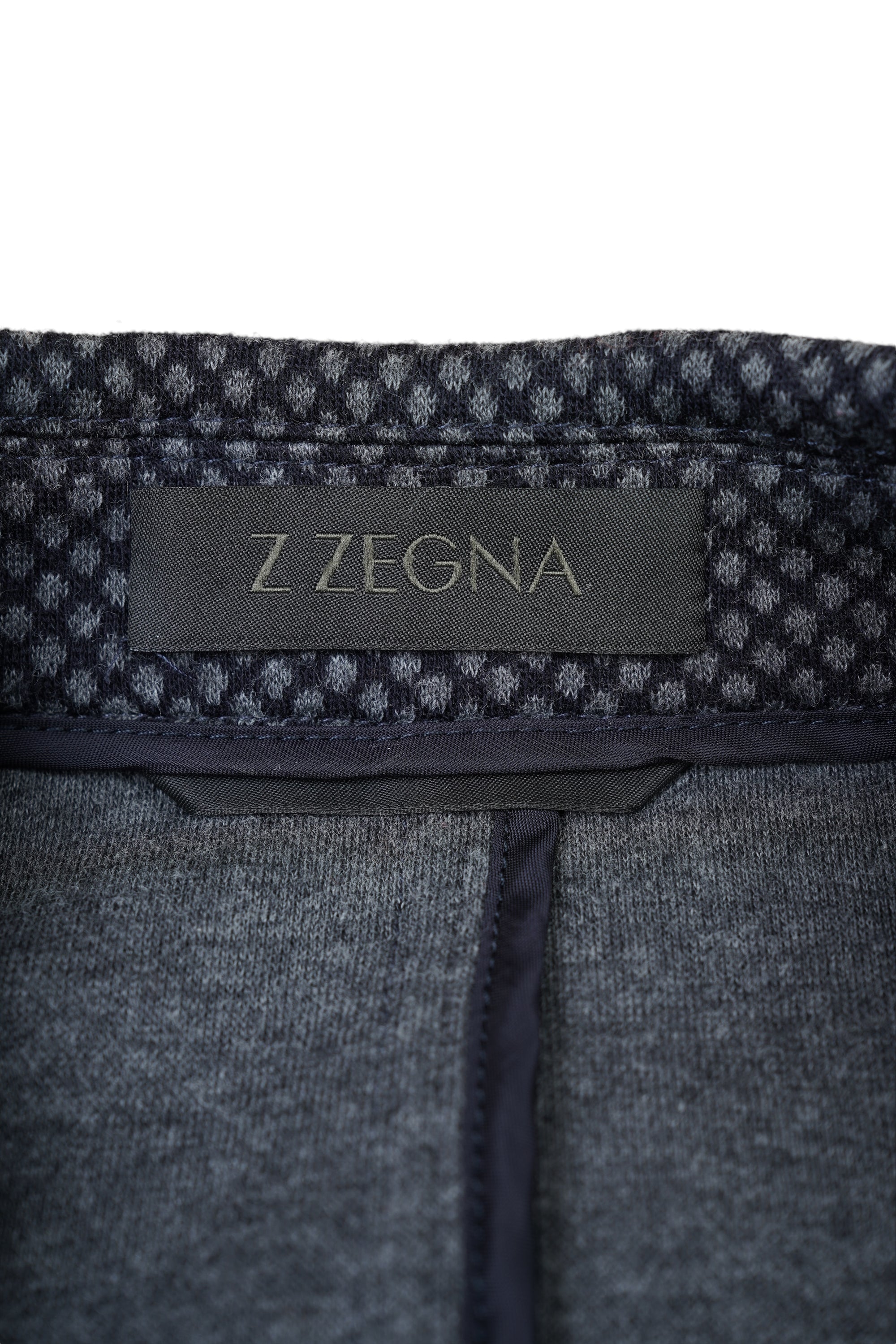 Ermenegildo Zegna Jacke Blazer 48 S Baumwolle/ Wolle grau Jackett