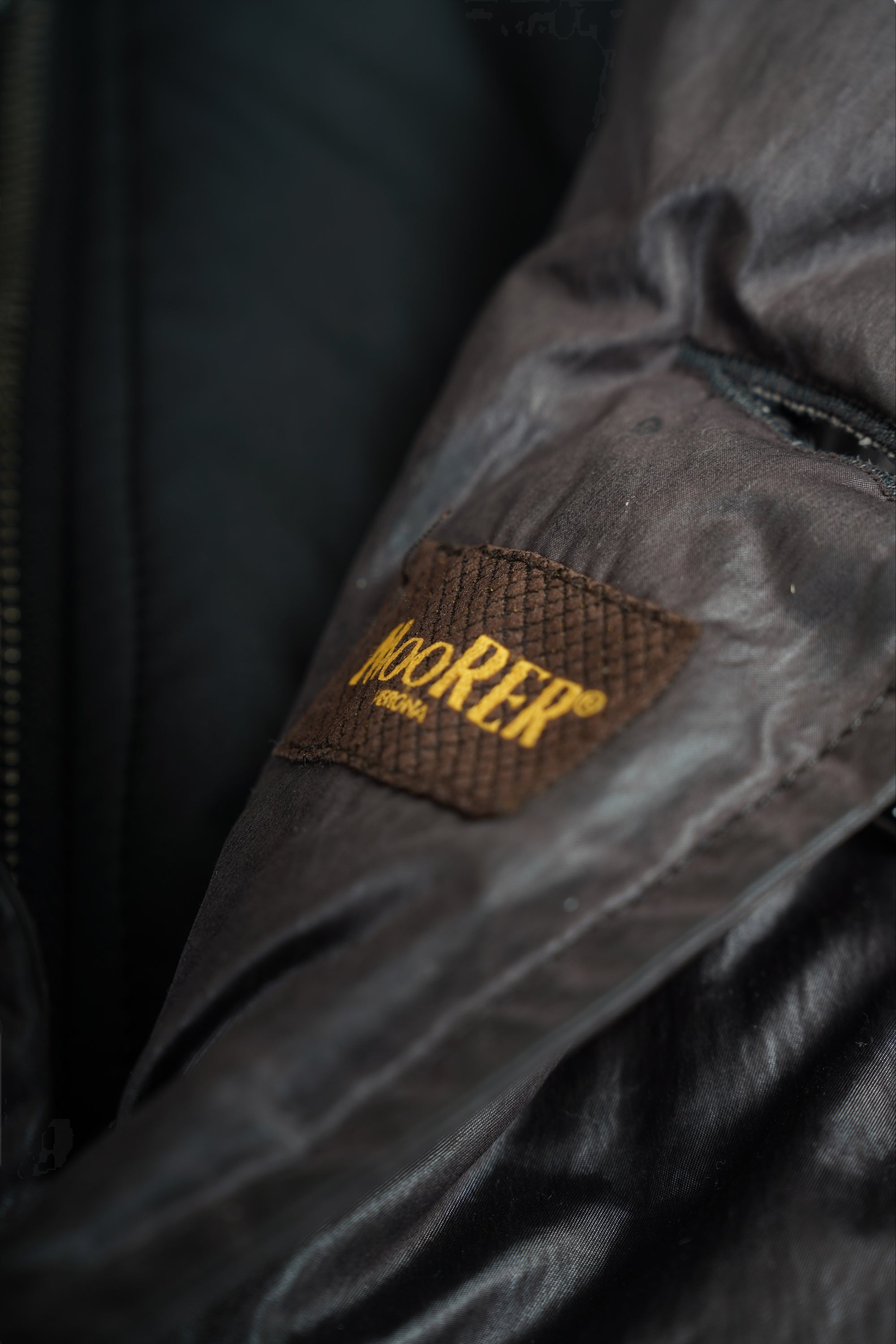 Veste bomber en duvet Moorer