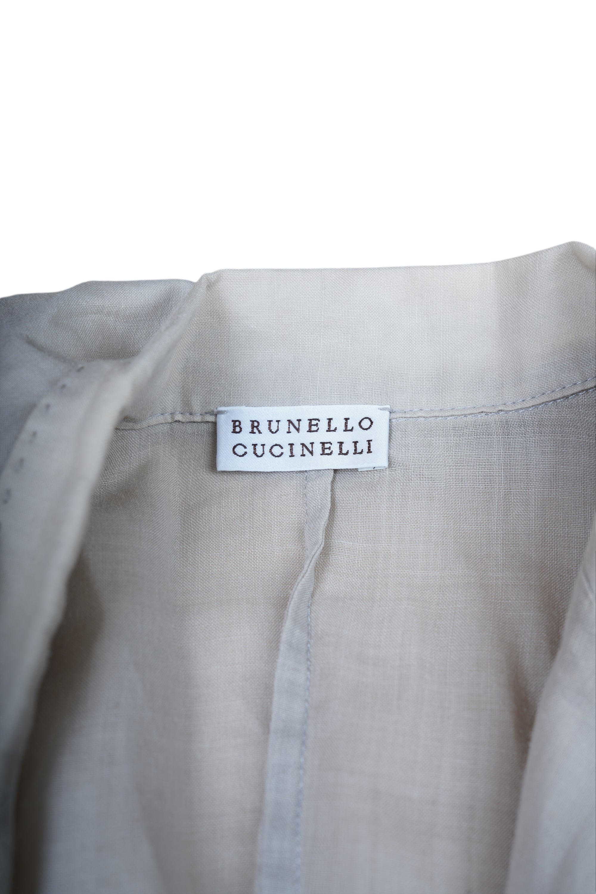 Brunello Cucinelli Jacke Kurzmantel Damen aus Ramie