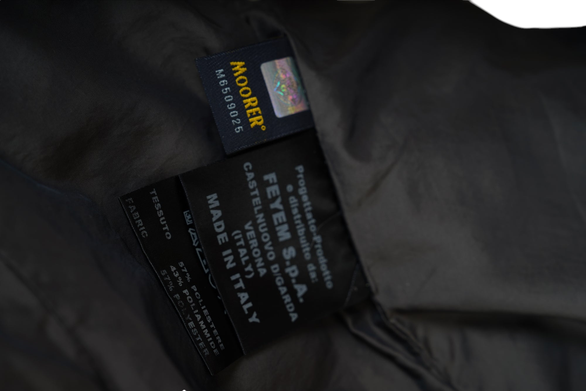 Veste bomber en duvet Moorer